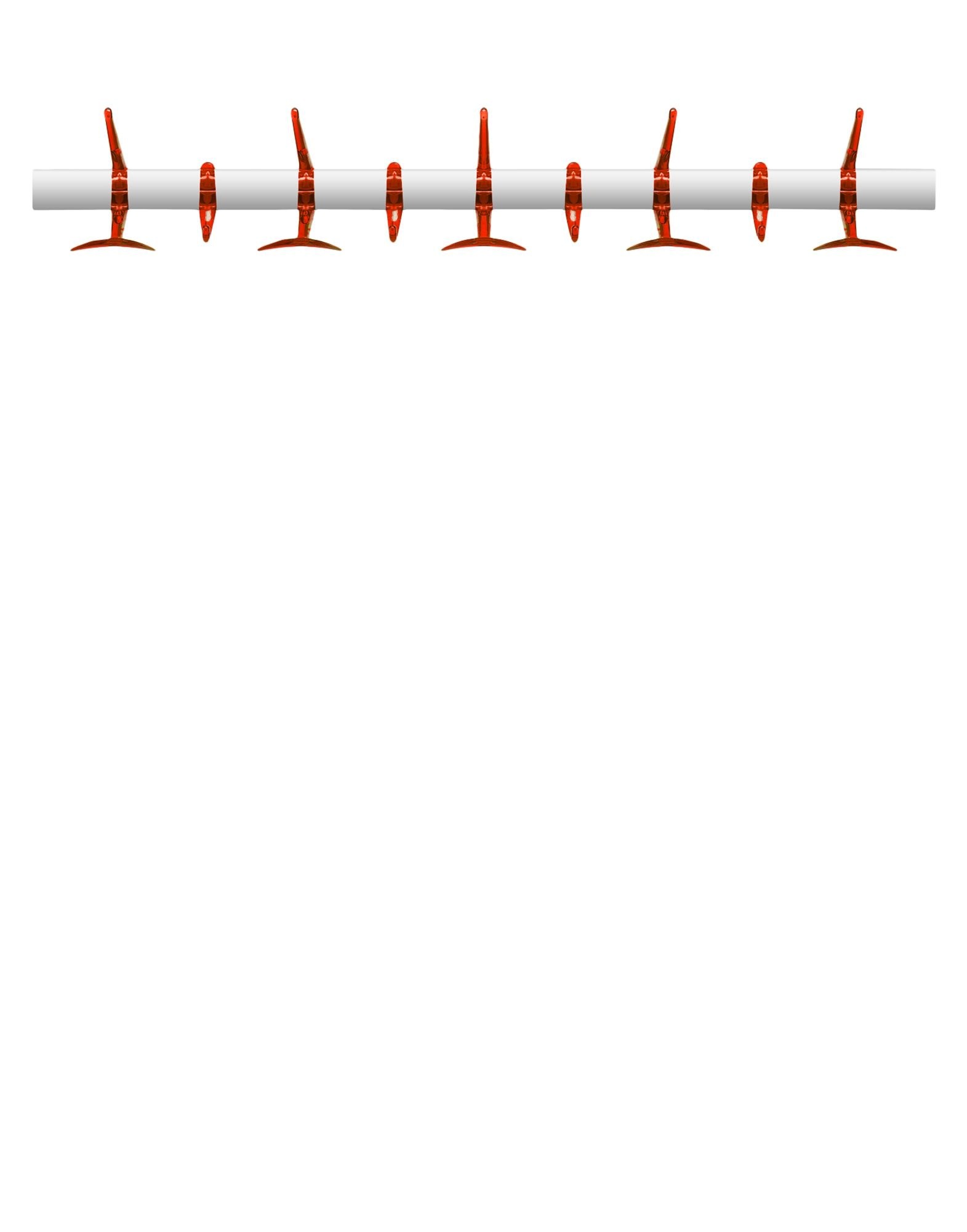 Kartell Coat Stands HANGER 90 cm RED | Kartell