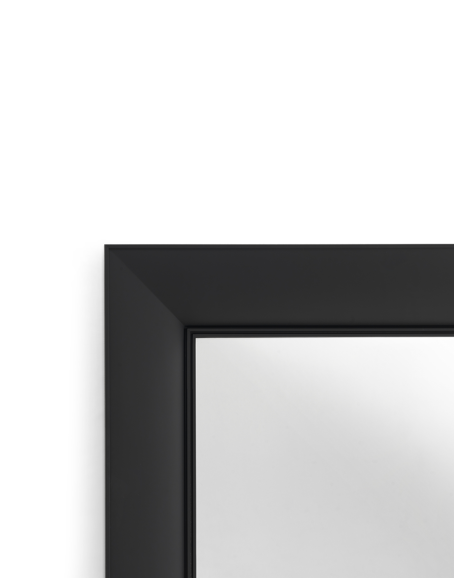 Kartell Mirrors FRANCOIS GHOST MAT BLACK | Kartell