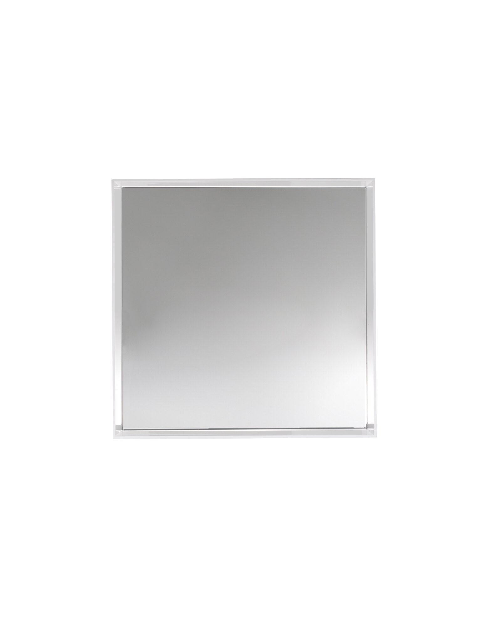 Kartell Bathroom Accessories ONLY ME SQUARE GLOSSY WHITE | Kartell
