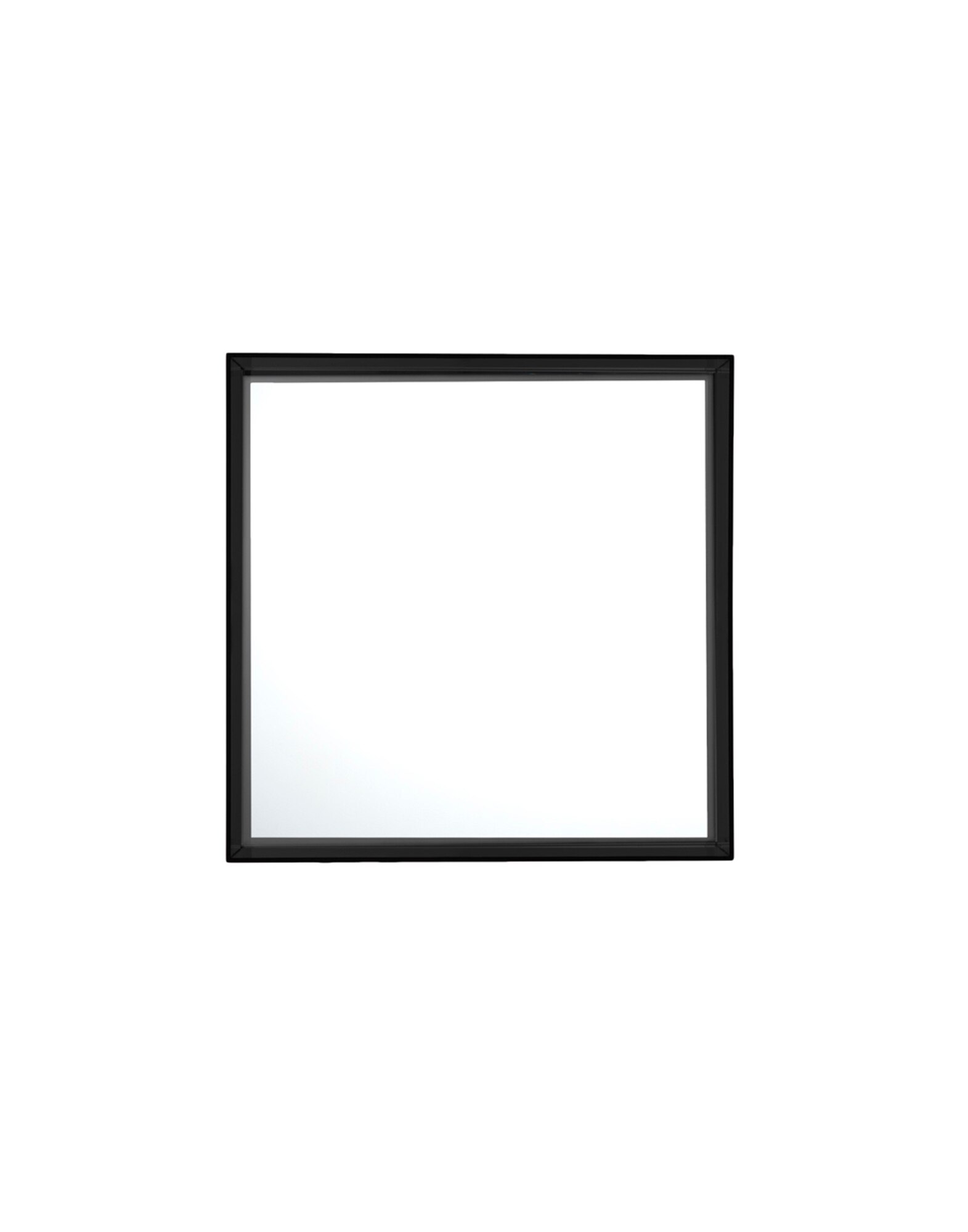 Kartell Bathroom Accessories ONLY ME SQUARE GLOSSY BLACK | Kartell