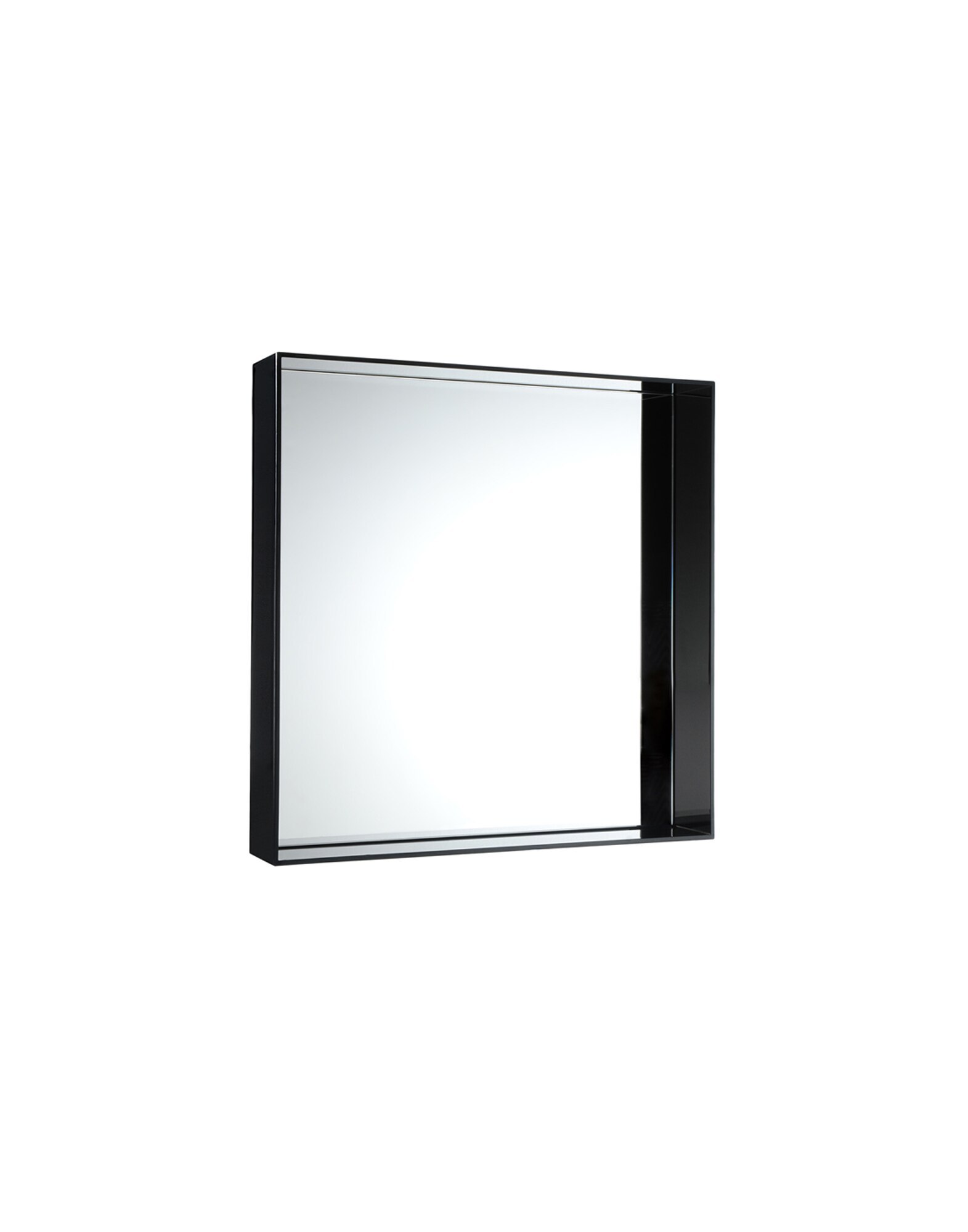 Kartell Bathroom Accessories ONLY ME SQUARE GLOSSY BLACK | Kartell
