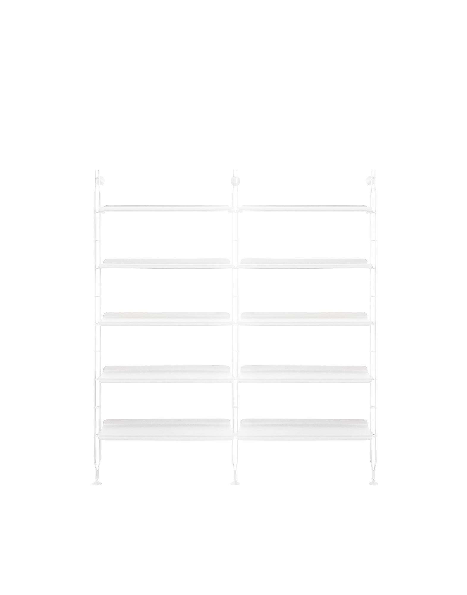 Kartell Bibliothèques ADAM WOOD BLANC CENDRÉ | Kartell