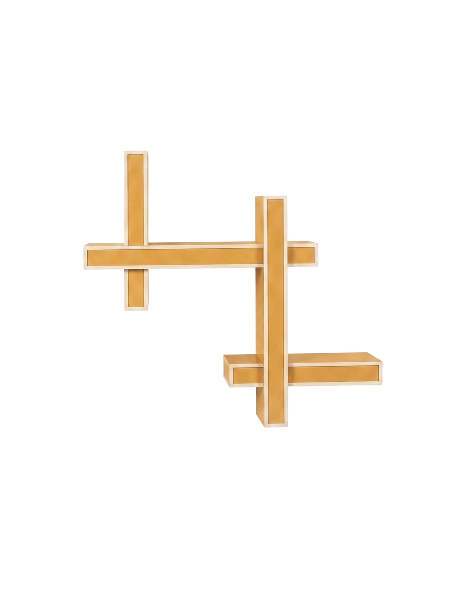 Kartell LEPID Double Shelf MUSTARD KAR08941SE