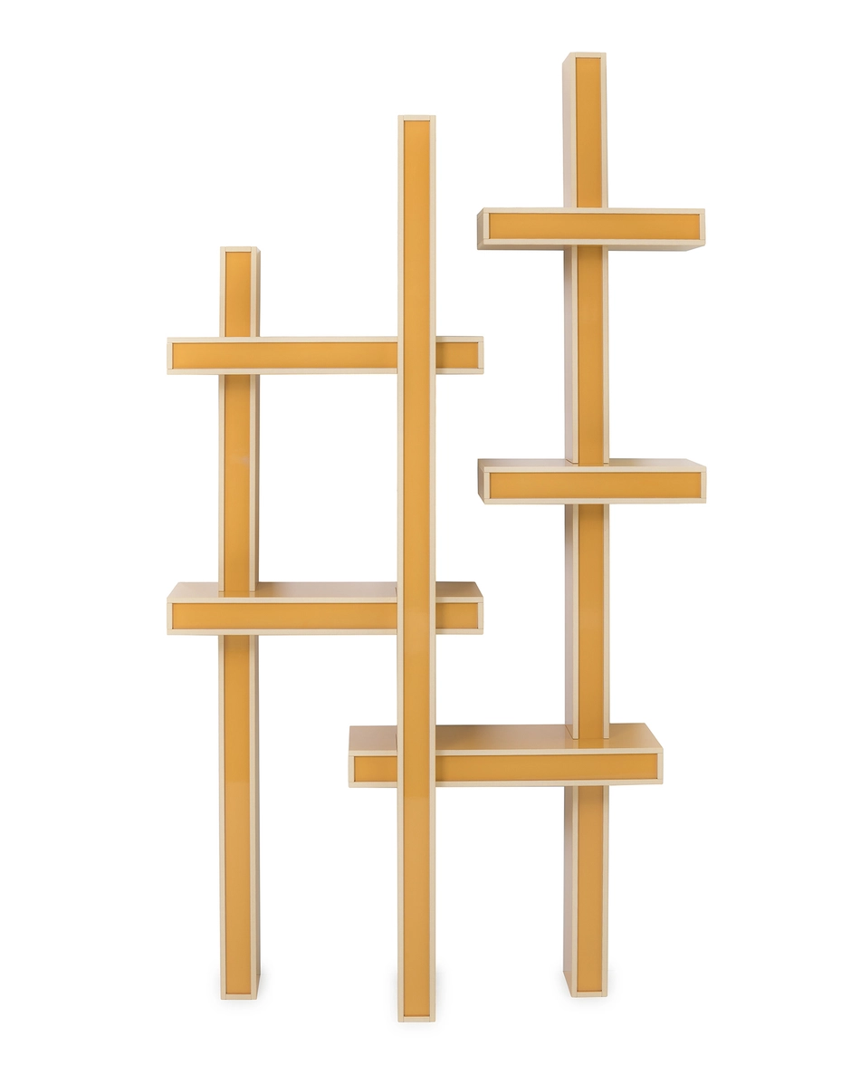 Kartell LEPID Bibliothèque MOUTARDE KAR08942SE