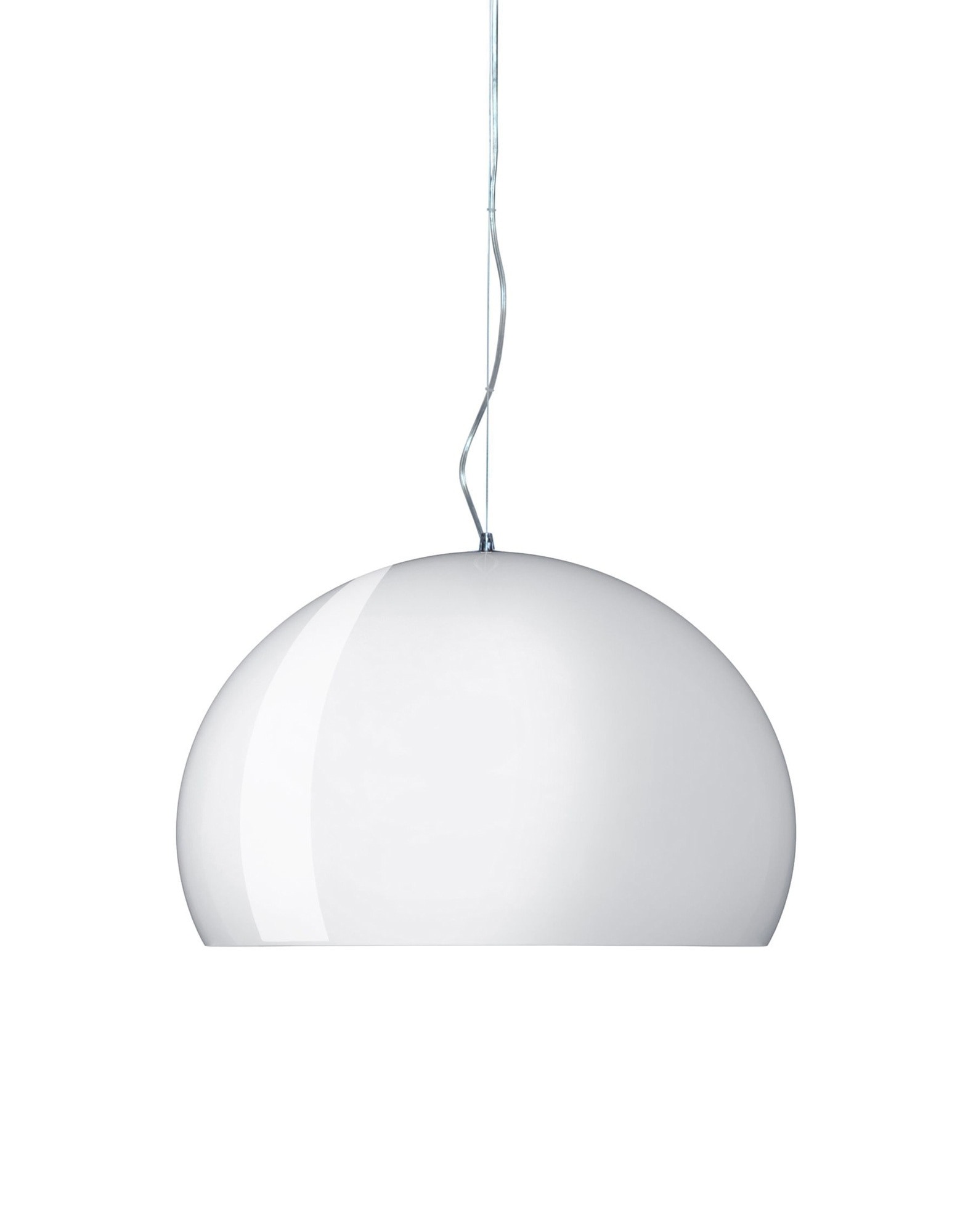 Kartell Suspension Lamps FL/Y Glossy Opaque WHITE | Kartell