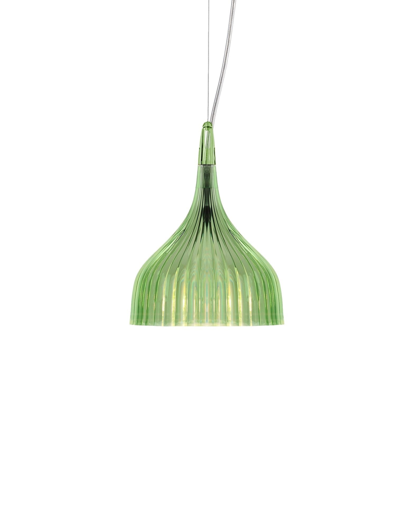 Kartell Suspension Lamps E' TRANSPARENT GREEN | Kartell