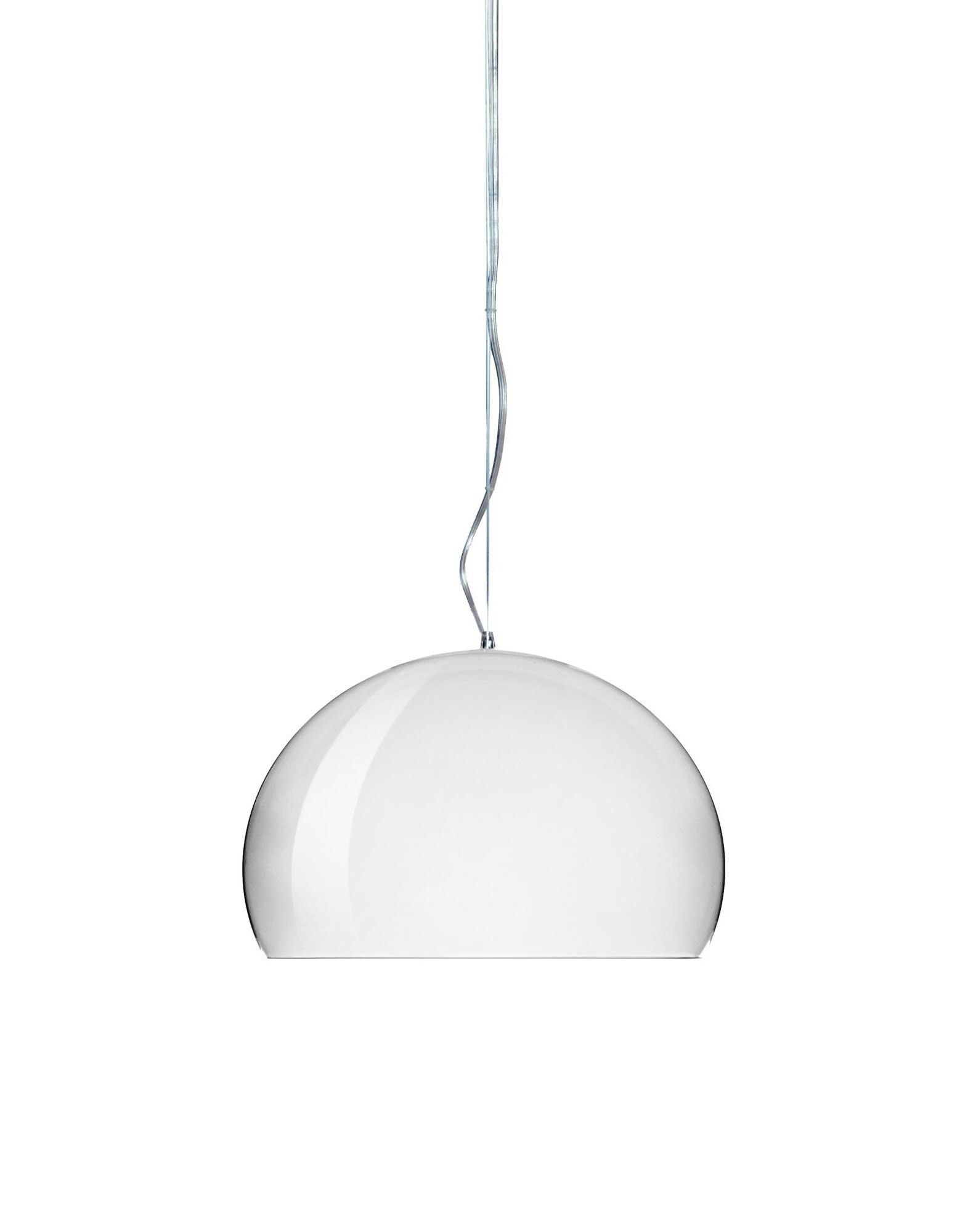 Kartell Suspension Lamps SMALL FL/Y Metal CHROMED | Kartell