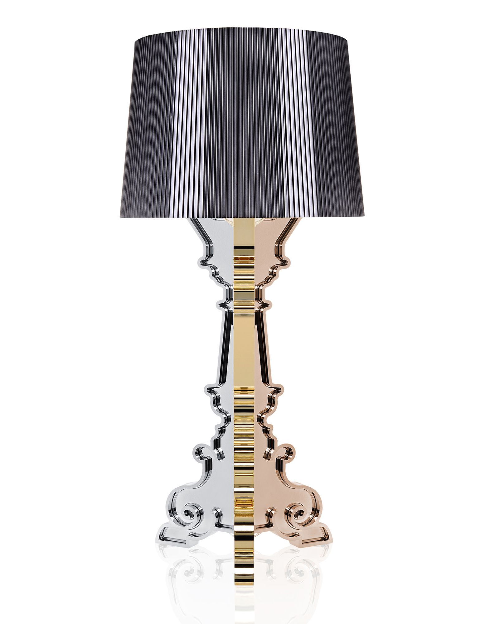 Kartell Table Lamps BOURGIE Metal TITANIUM MULTICOLOR | Kartell