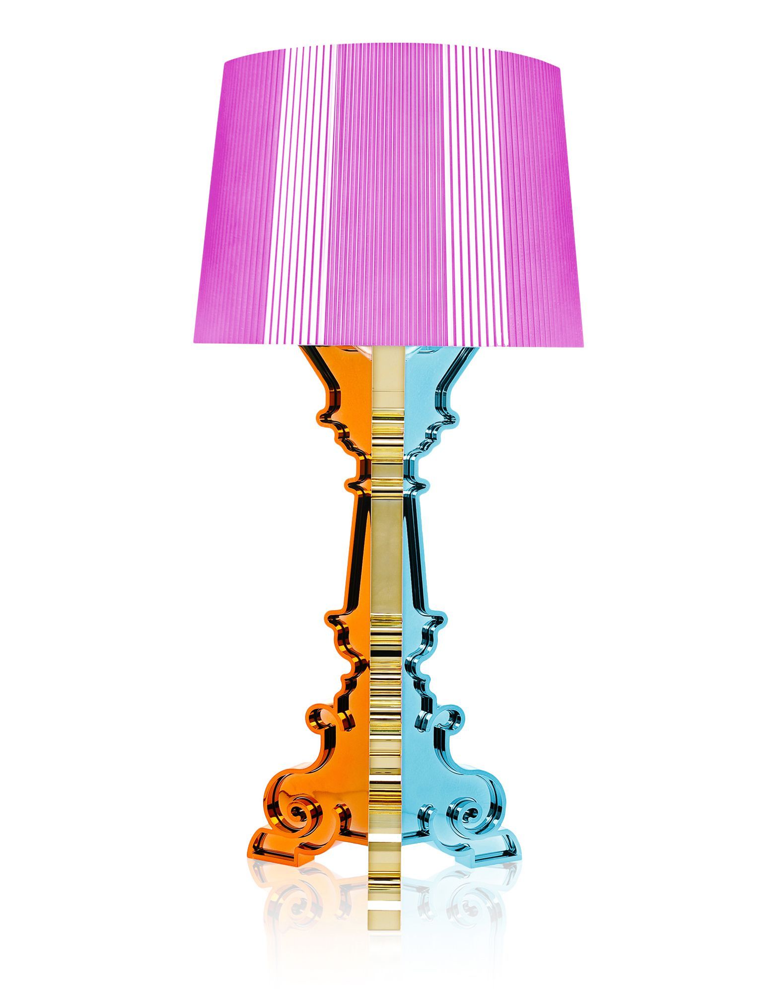 放送大学 割引 Kartell Table Lamps BOURGIE Metal FUCHSIA MULTICOLOR | Kartell フロアスタンド
