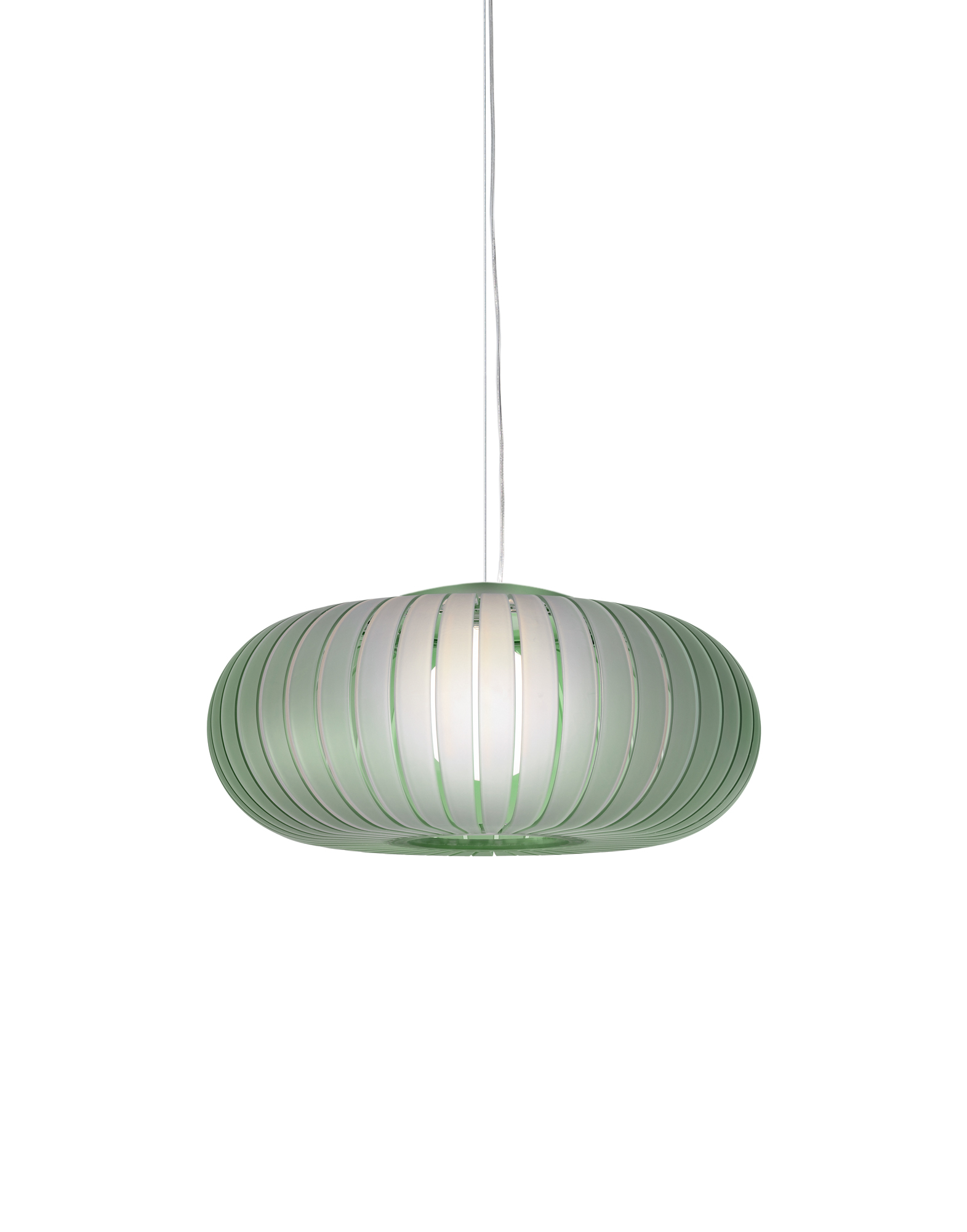 Kartell Suspension Lamps TERESA FROZEN SUSPENSION GREEN | Kartell