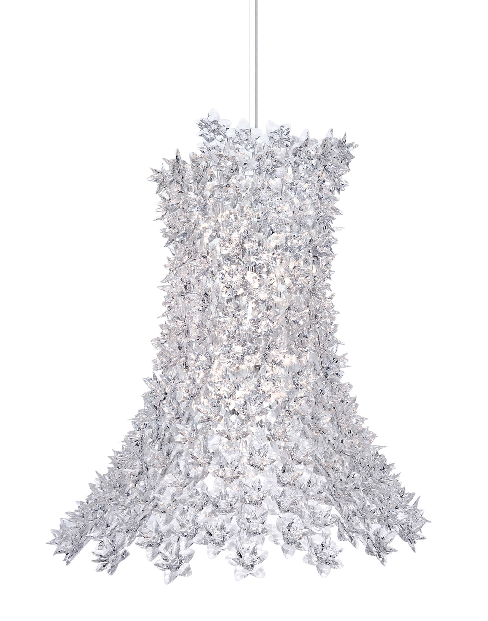 Kartell Suspension Lamps BLOOM Hanging CRYSTAL | Kartell