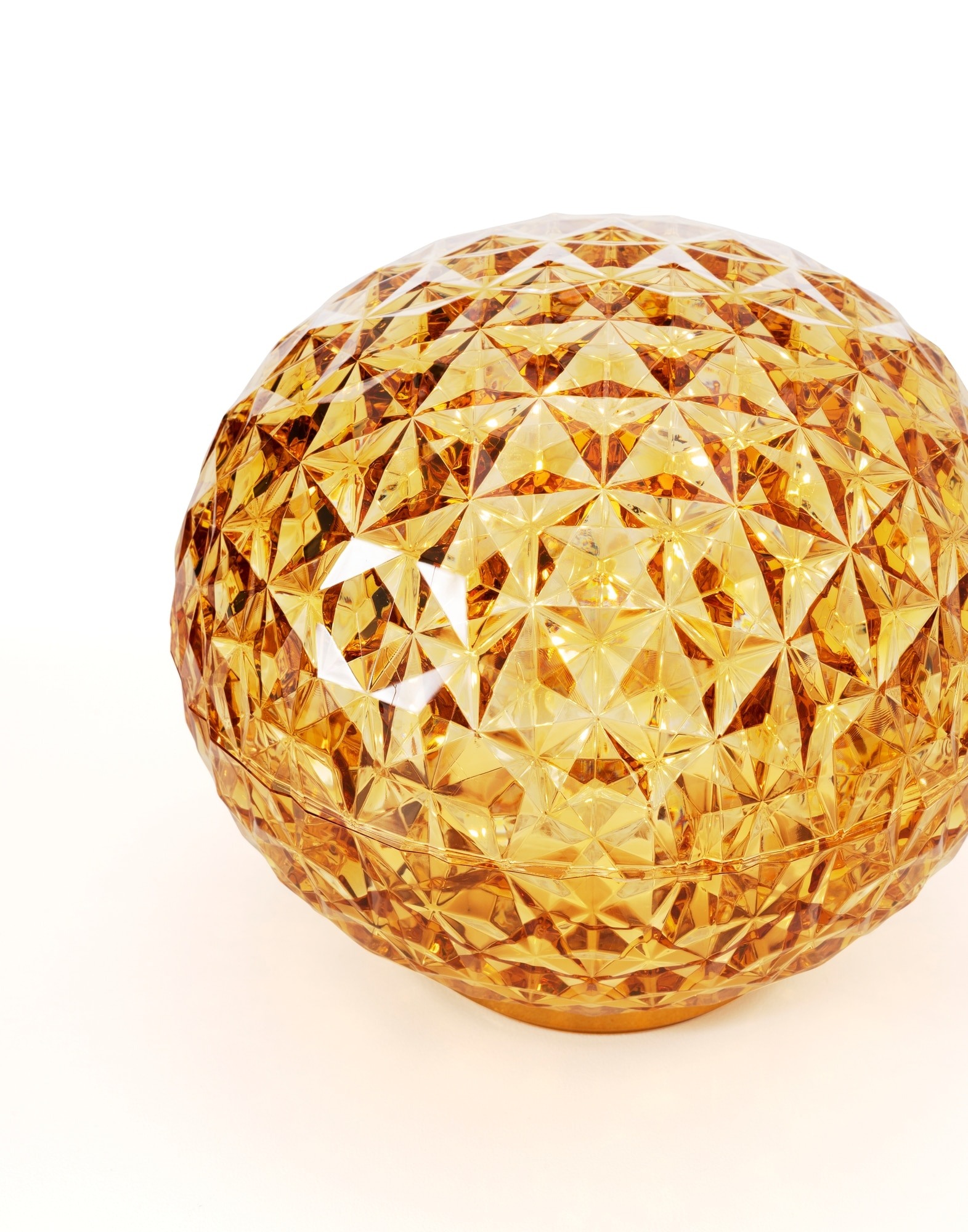 Kartell Table Lamps MINI PLANET battery version YELLOW | Kartell