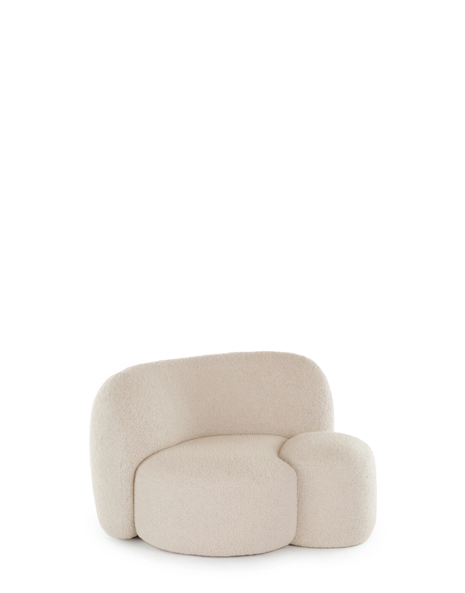 Kartell AALAND Armchair Tissue Gorgone WHITE KARA6267G1