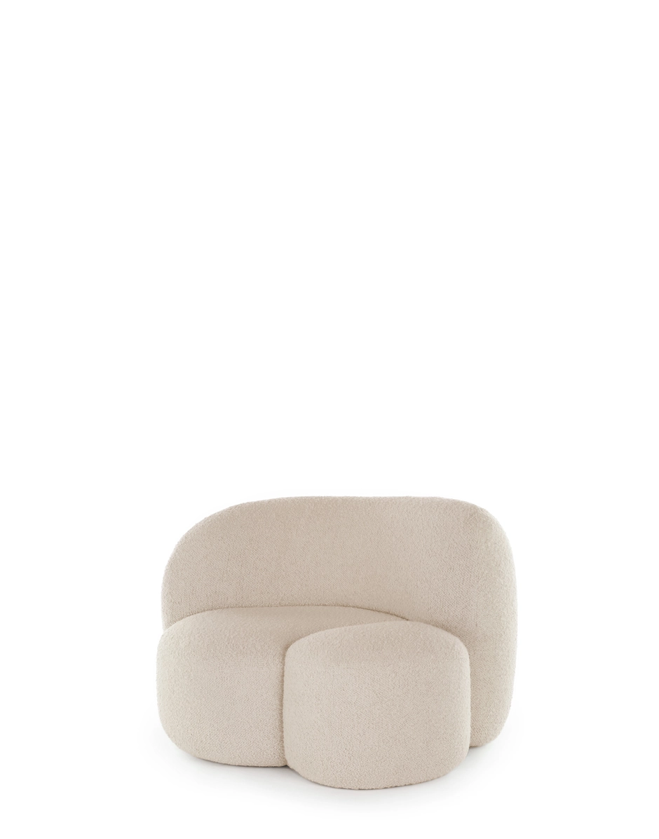 Kartell AALAND Armchair Tissue Gorgone WHITE KARA6267G1_1