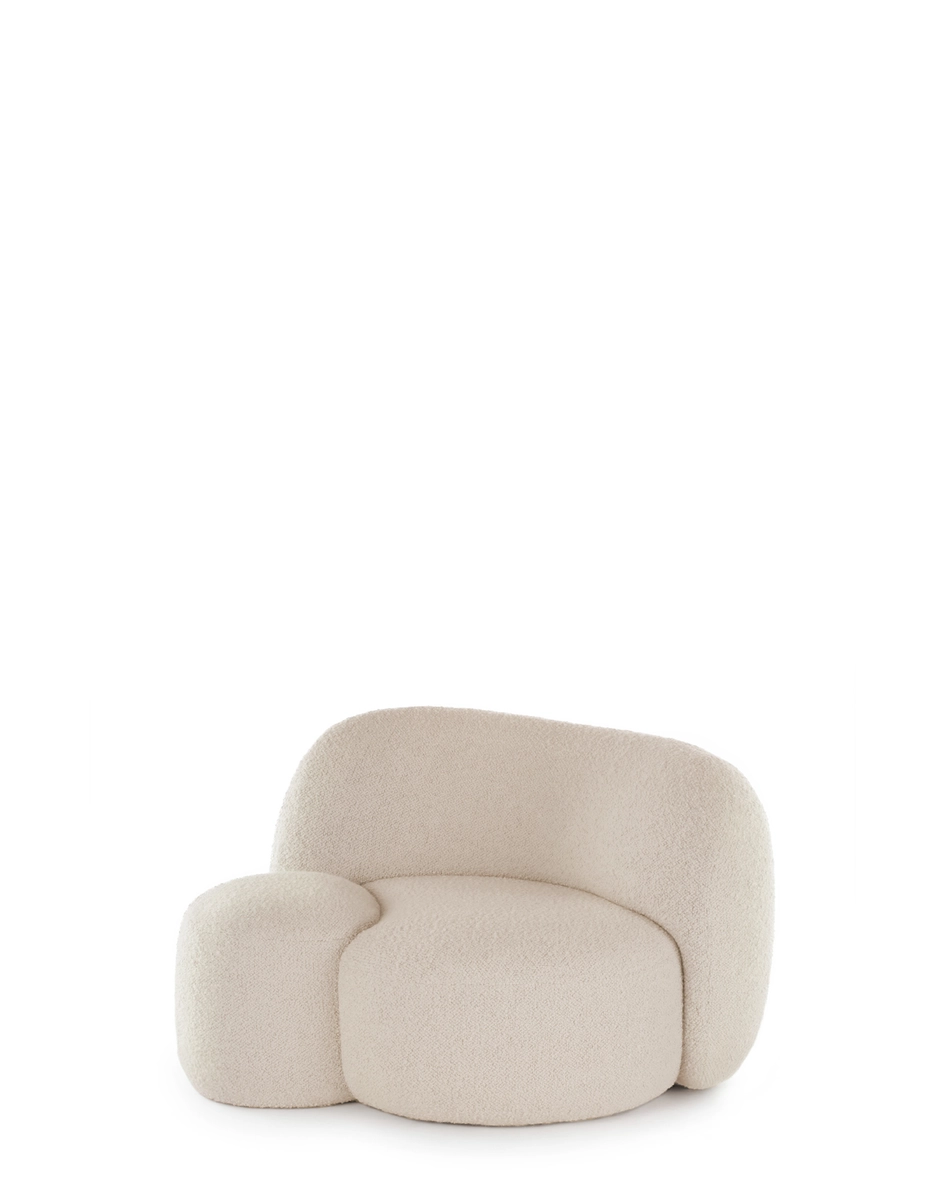 Kartell AALAND Armchair Tissue Gorgone WHITE KARA6268G1