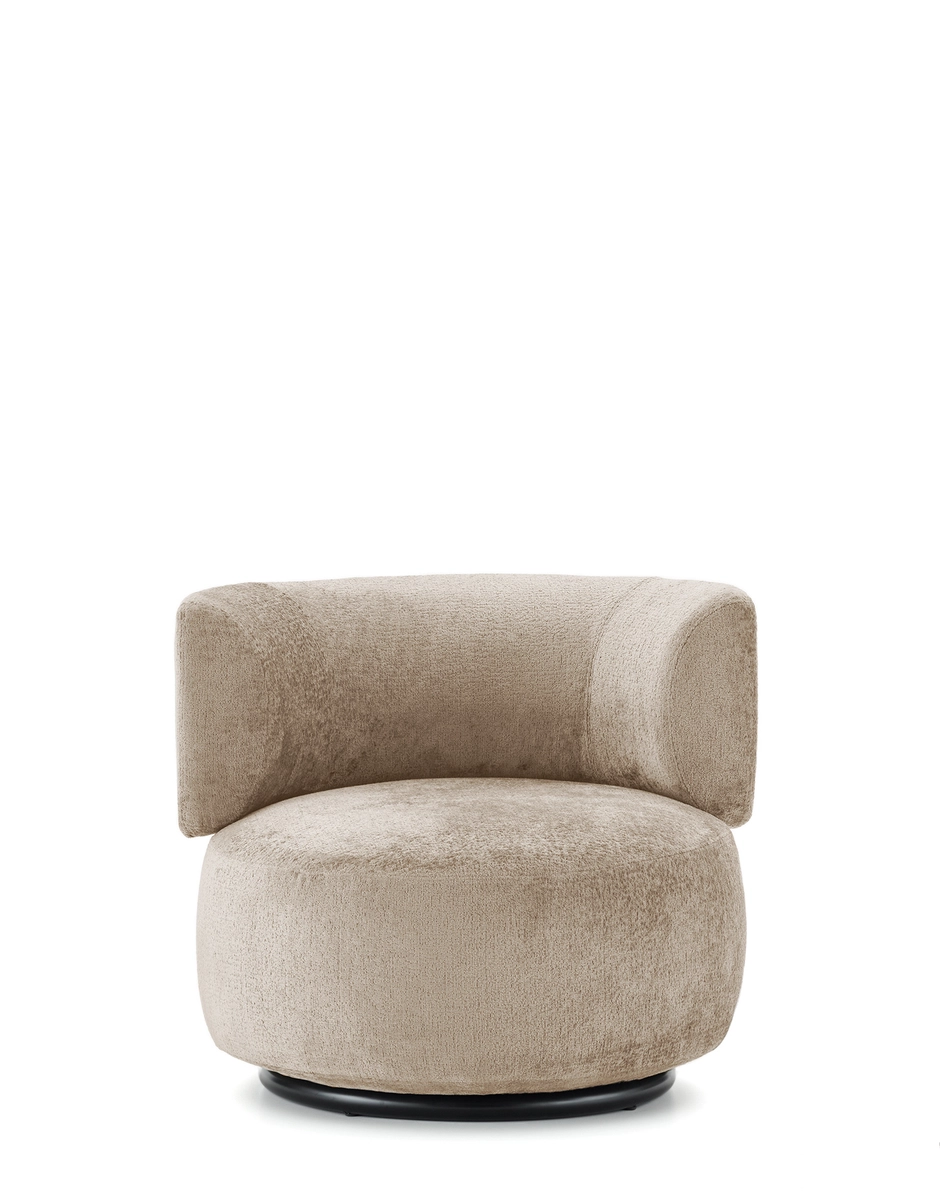 Kartell K-WAITING Armchair Chenille BEIGE KARA6280DA