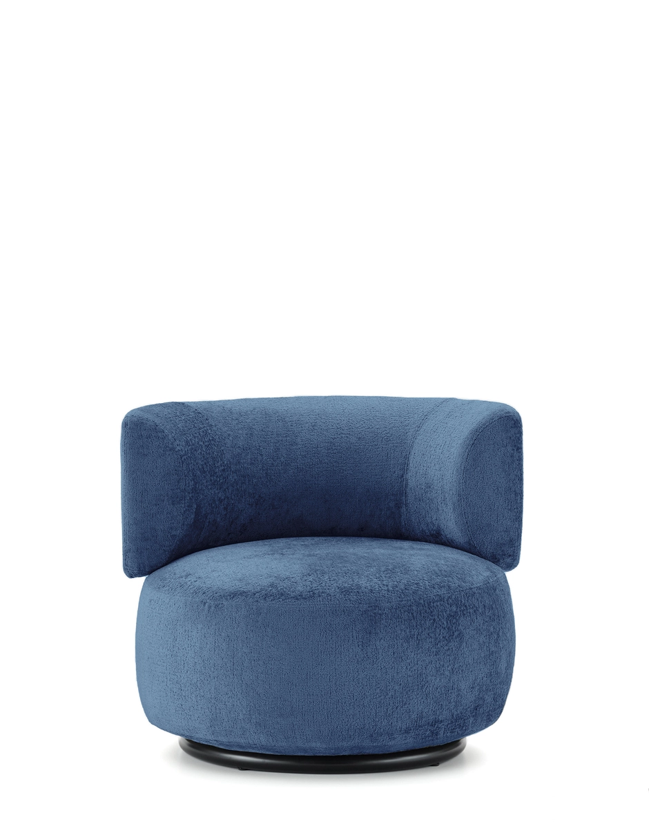 Kartell K-WAITING Armchair Chenille LIGHT BLUE KARA6280DE