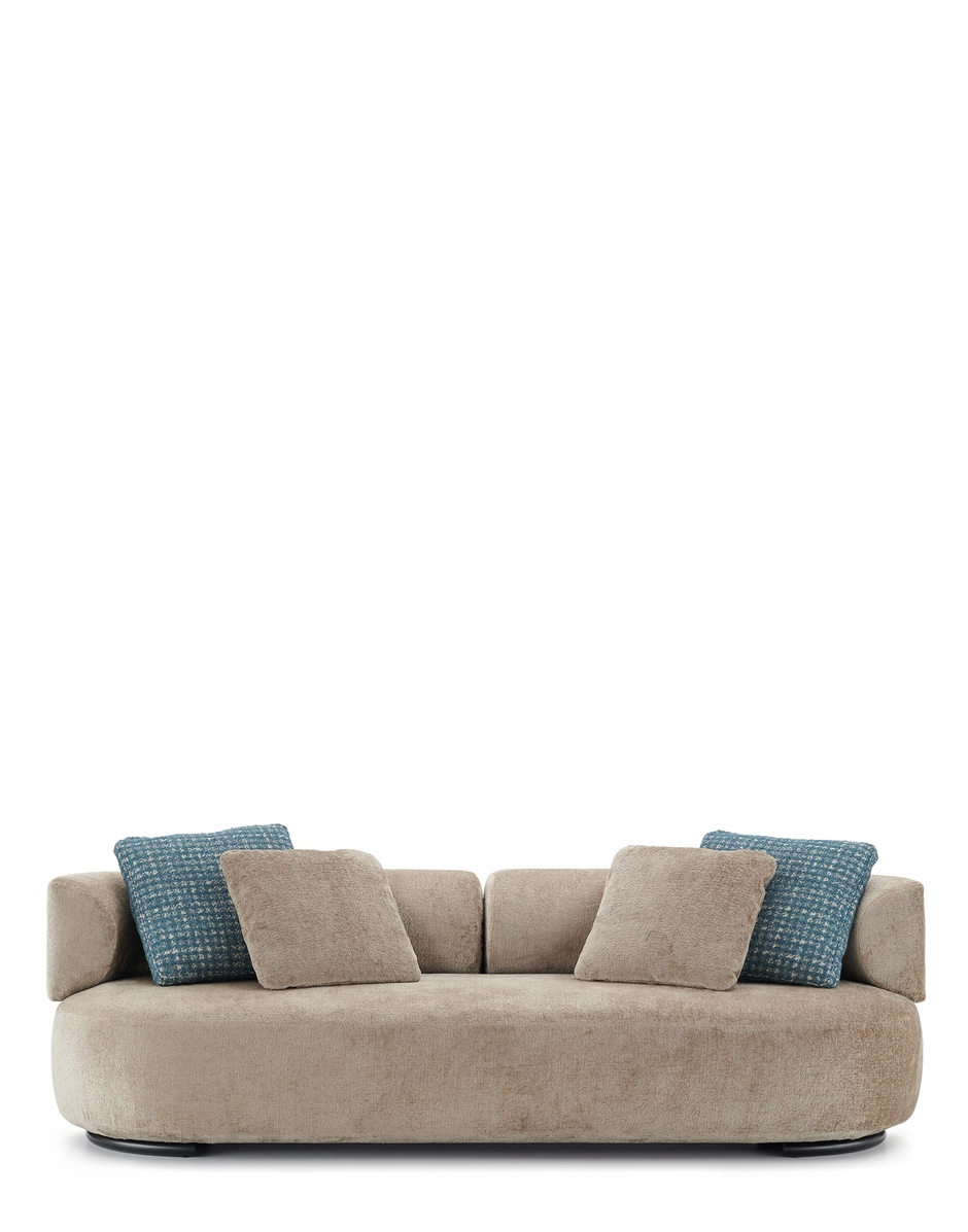 Kartell K-WAITING Sofa Chenille BEIGE KARA6281DA_1