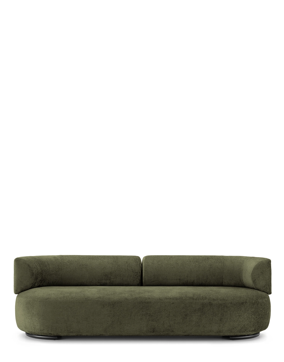 Kartell K-WAITING Sofa Chenille GREEN KARA6281DD