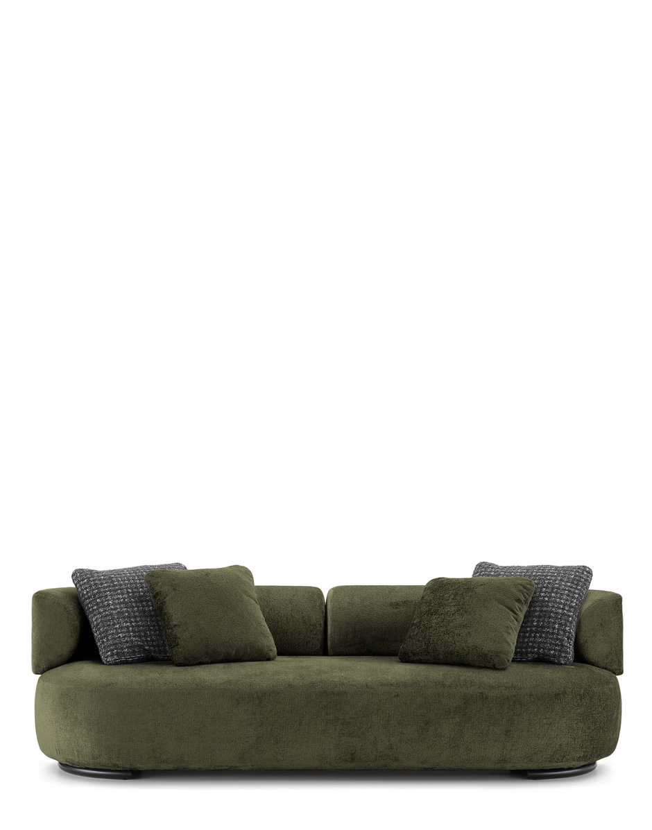 Kartell K-WAITING Sofa Chenille GREEN KARA6281DD_1