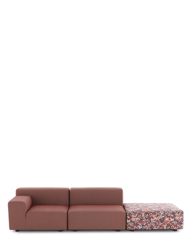 PLASTICS OUTDOOR LIBERTY 2 Posti + 1 Pouf Artemis KARBA206294TR