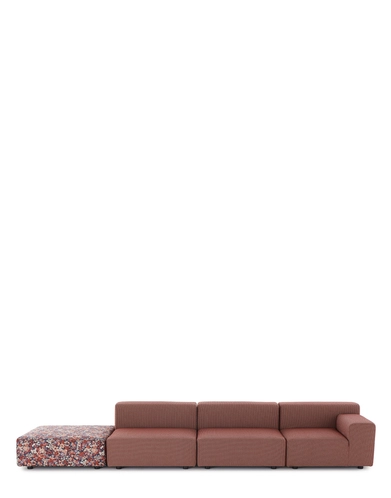 PLASTICS OUTDOOR LIBERTY 3 Posti + 1 Pouf Artemis KARBA306296AR