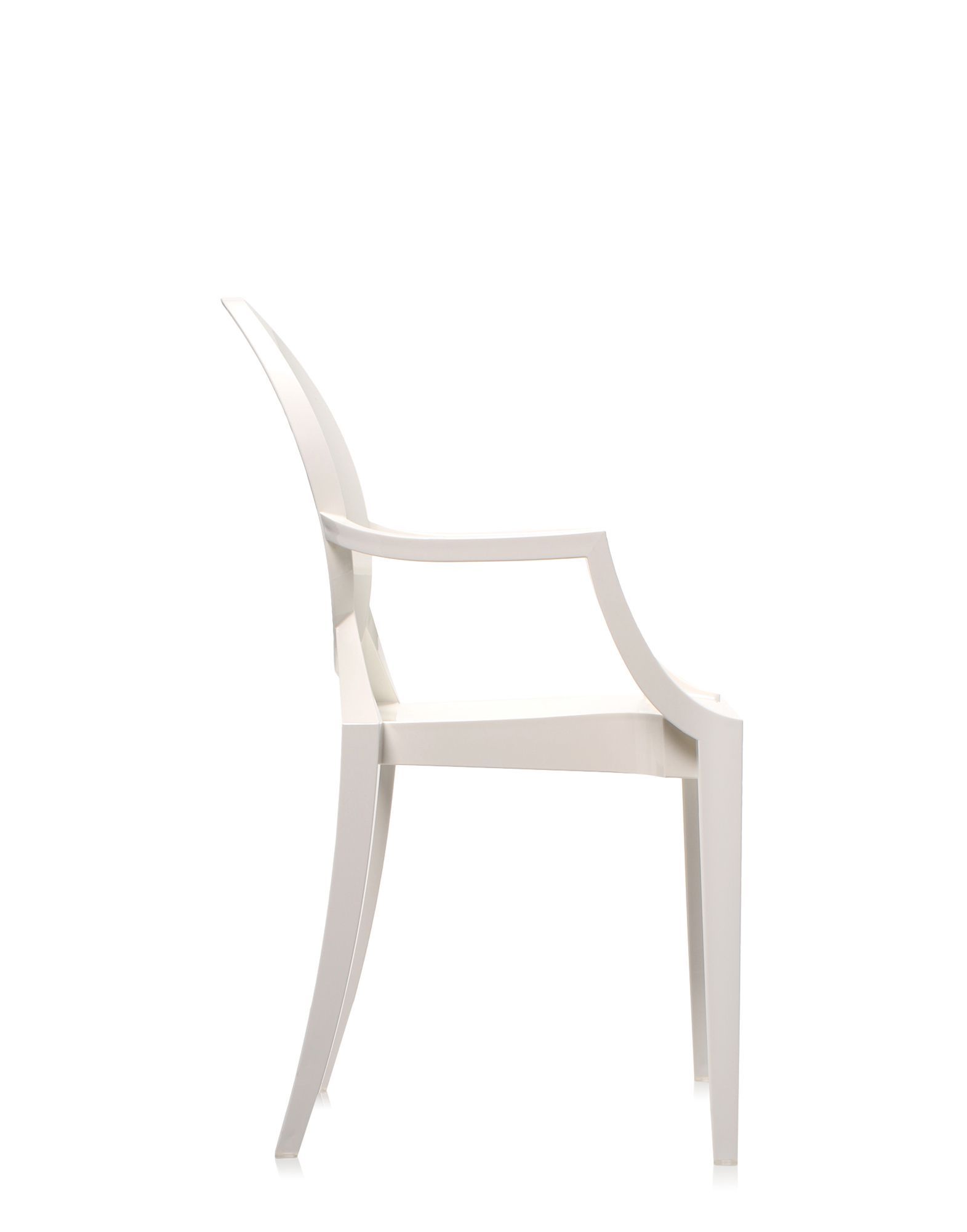 Kartell Chairs LOUIS GHOST GLOSSY WHITE | Kartell