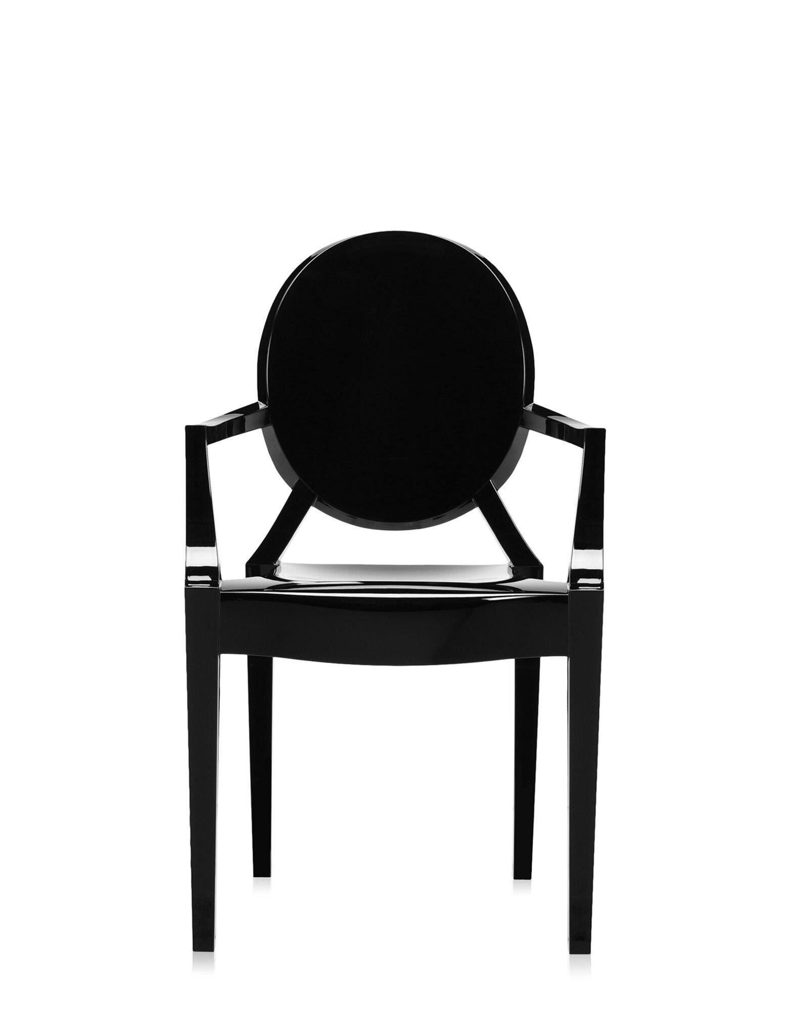 kartell louis ghost chair black