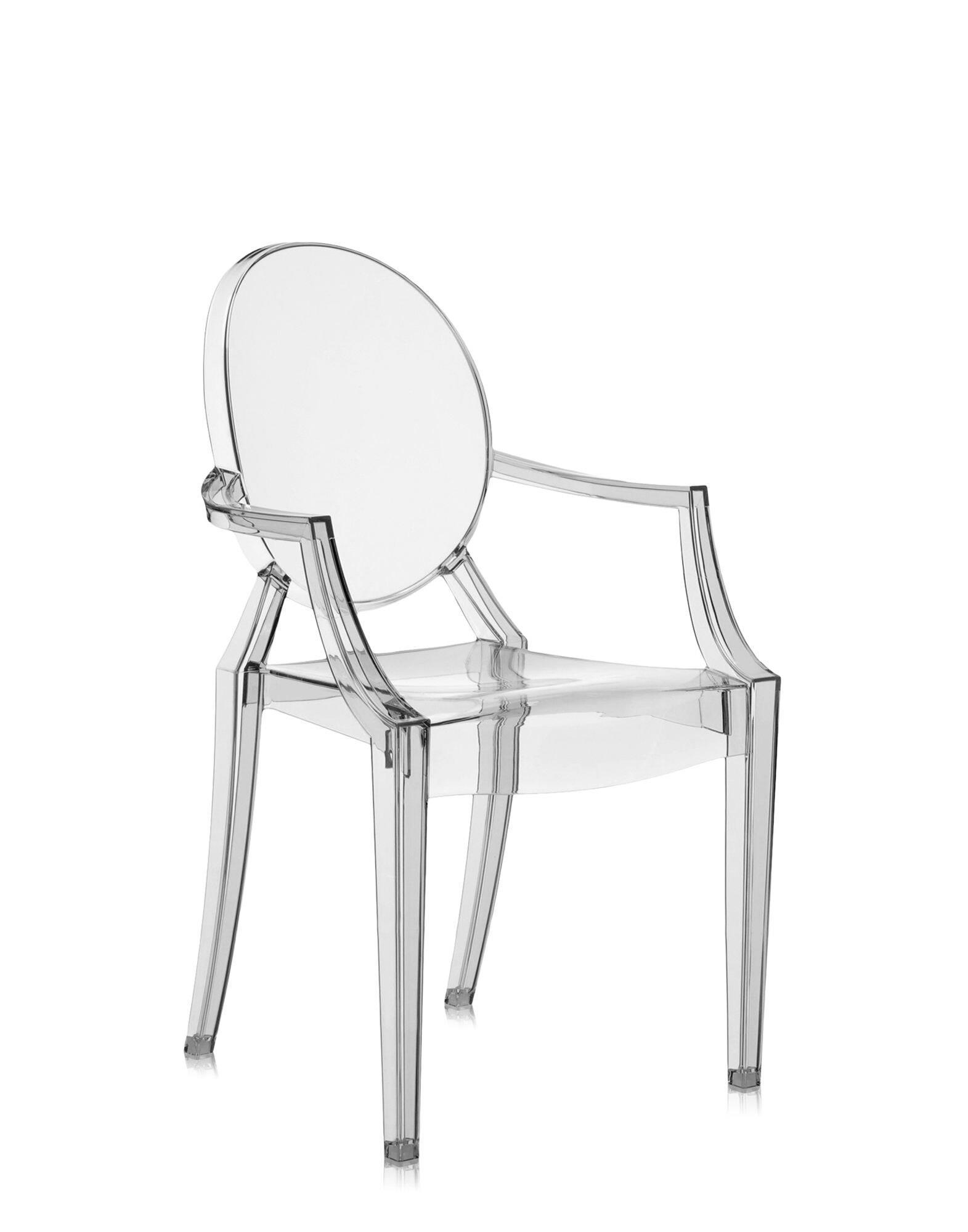Kartell Chairs LOUIS GHOST SMOKE GREY | Kartell