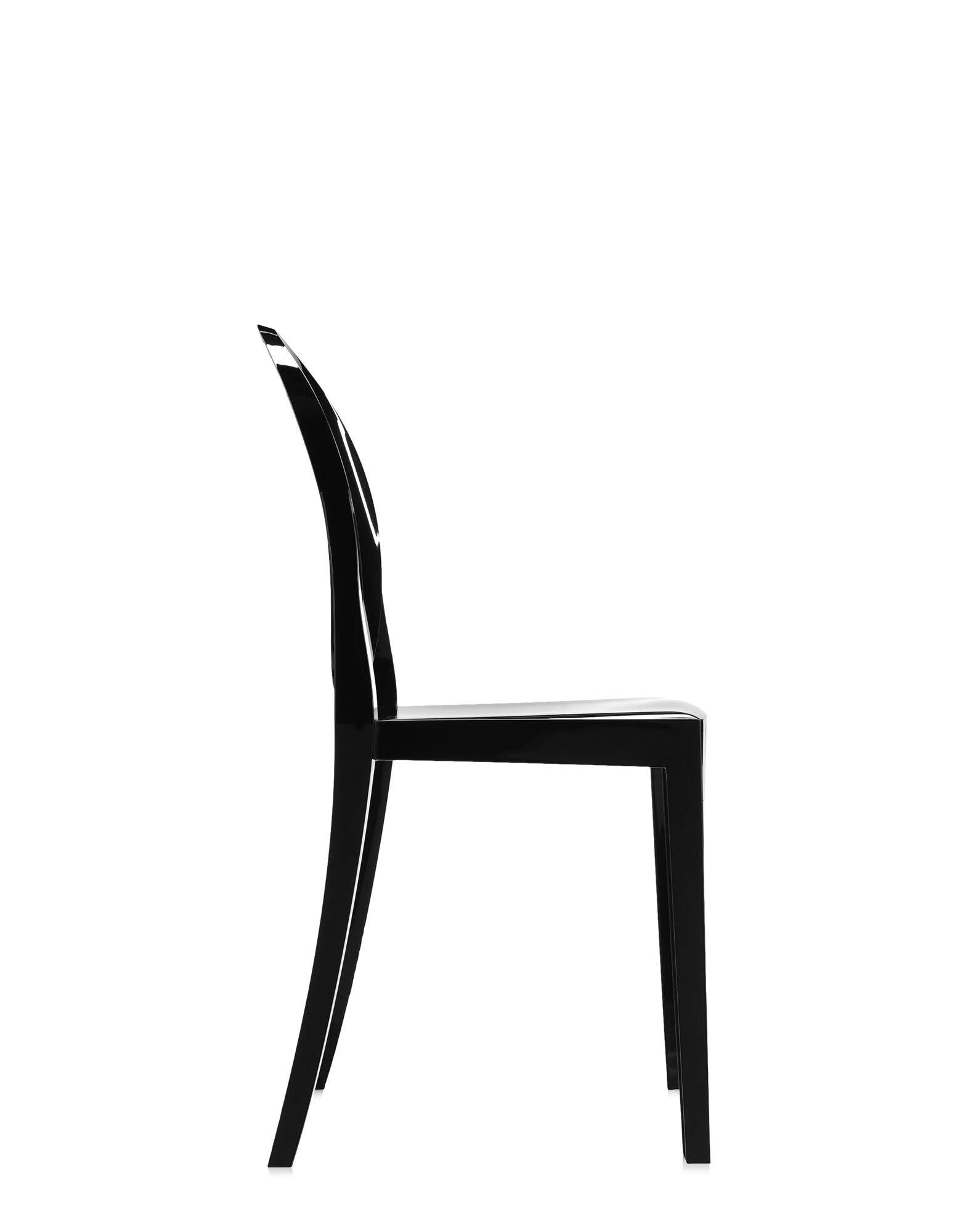 Kartell Sedie VICTORIA GHOST NERO COPRENTE | Kartell
