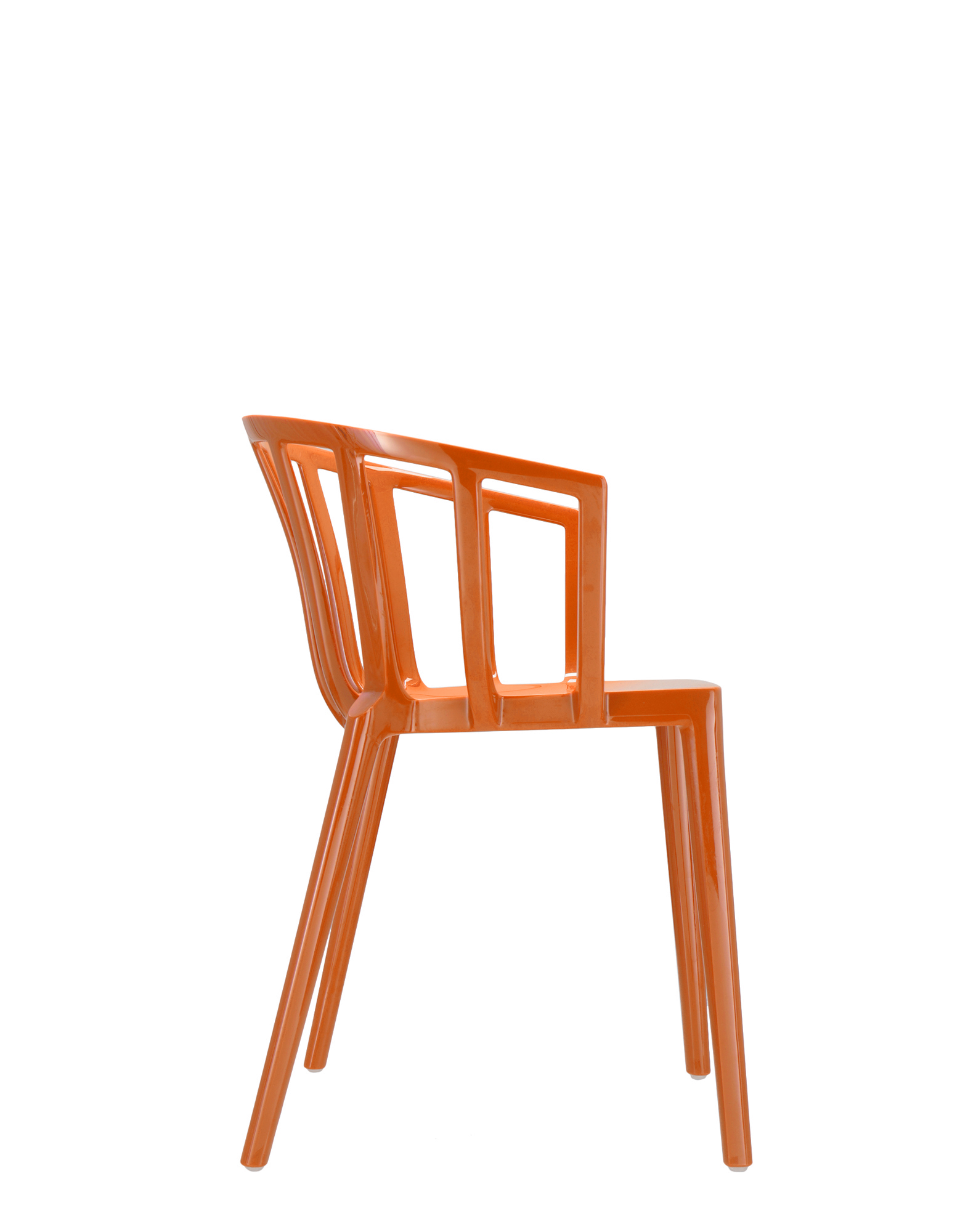 ブランドファニチャー！イタリア製 BOHEM BY Kartell Kartell Chairs VENICE (2 chairs) ORANGE | Kartell