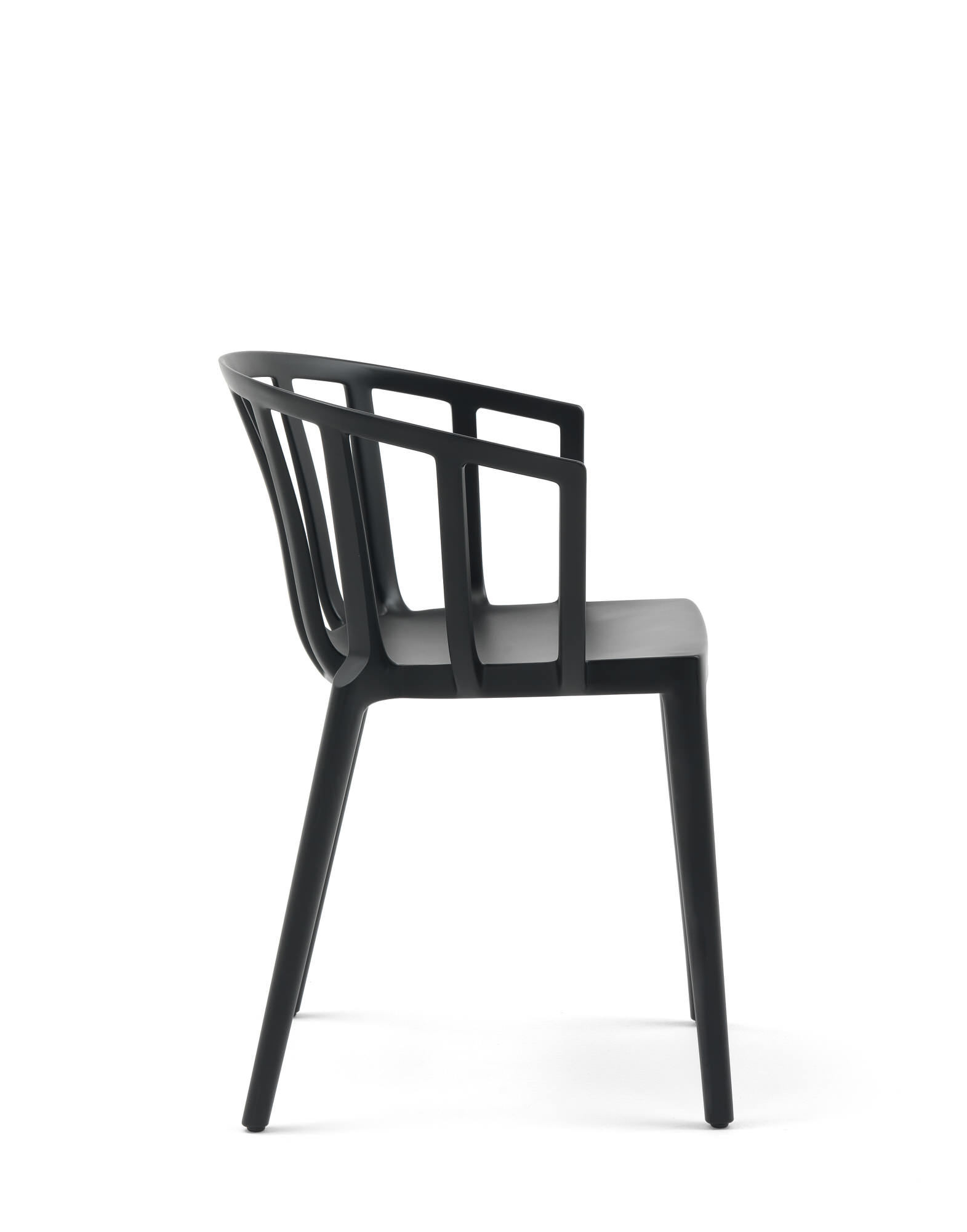 Kartell Chairs VENICE MAT (2 chairs) MAT BLACK | Kartell