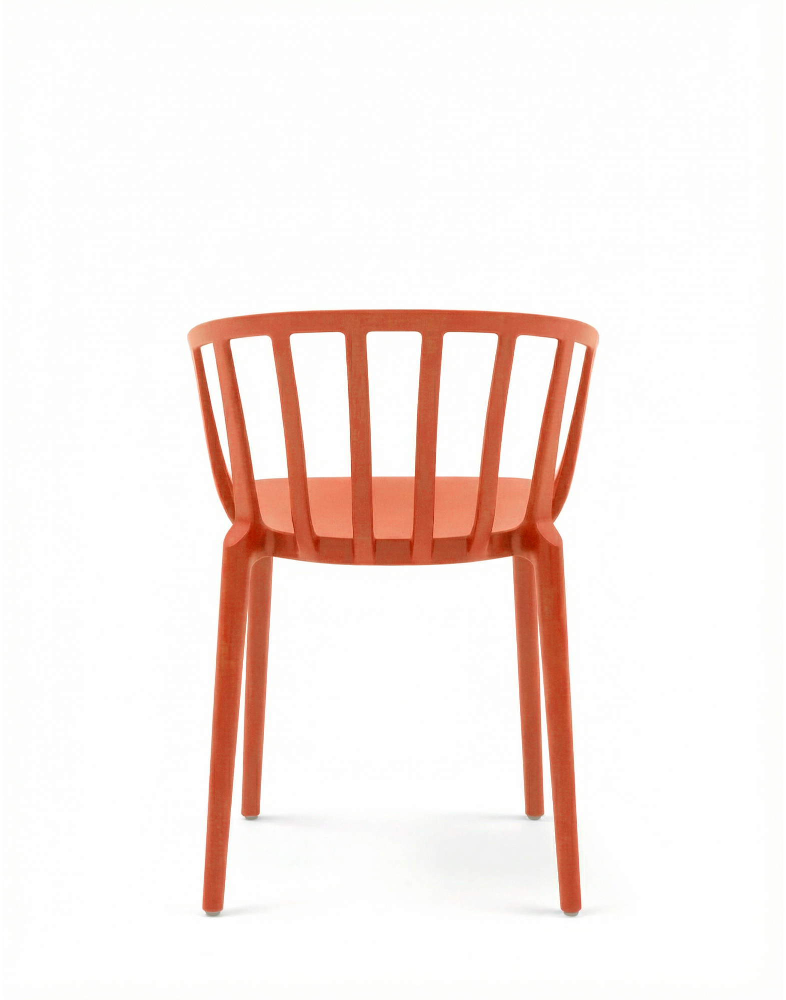 Kartell Chairs VENICE MAT (2 chairs) ORANGE | Kartell