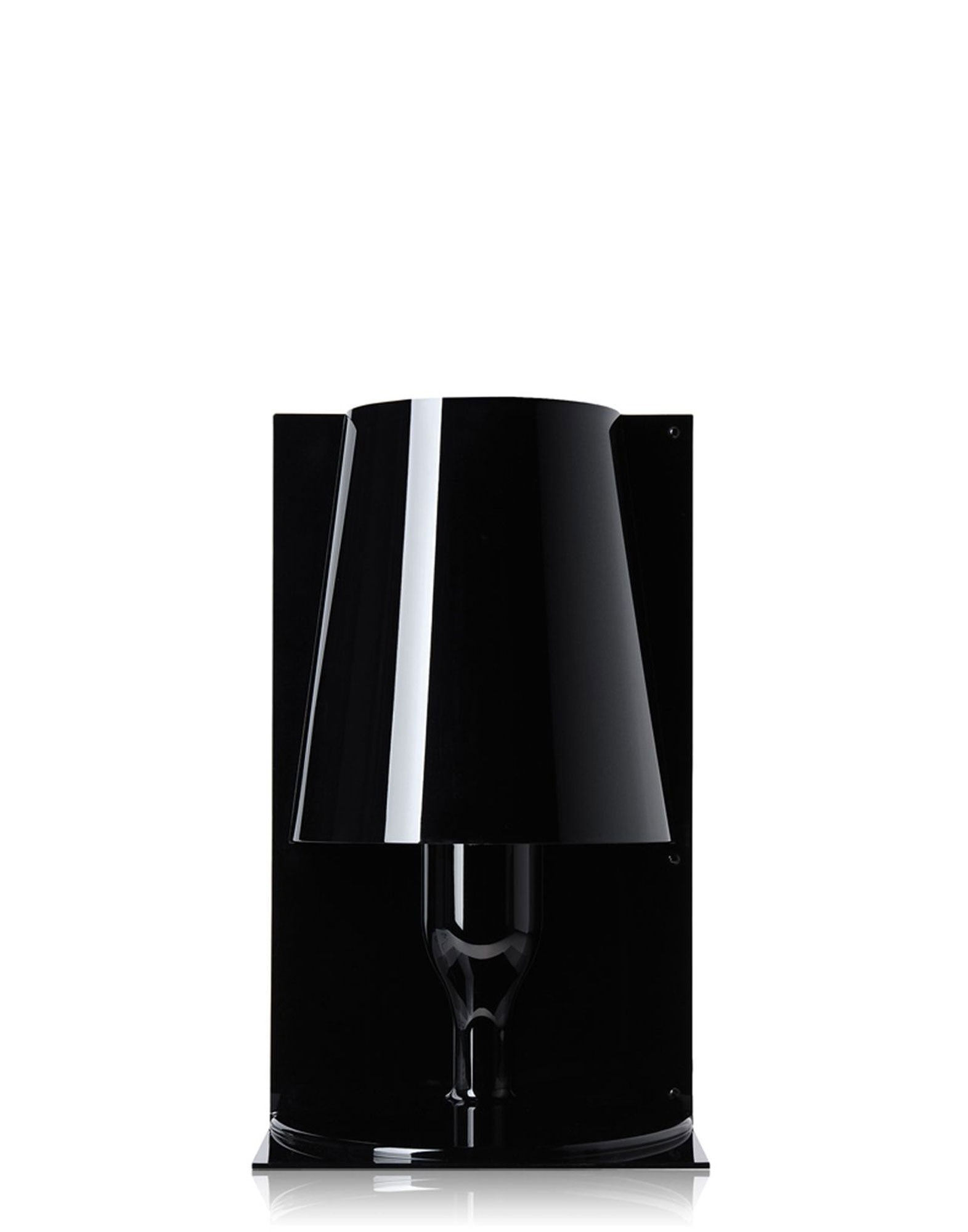 kartell black lamp