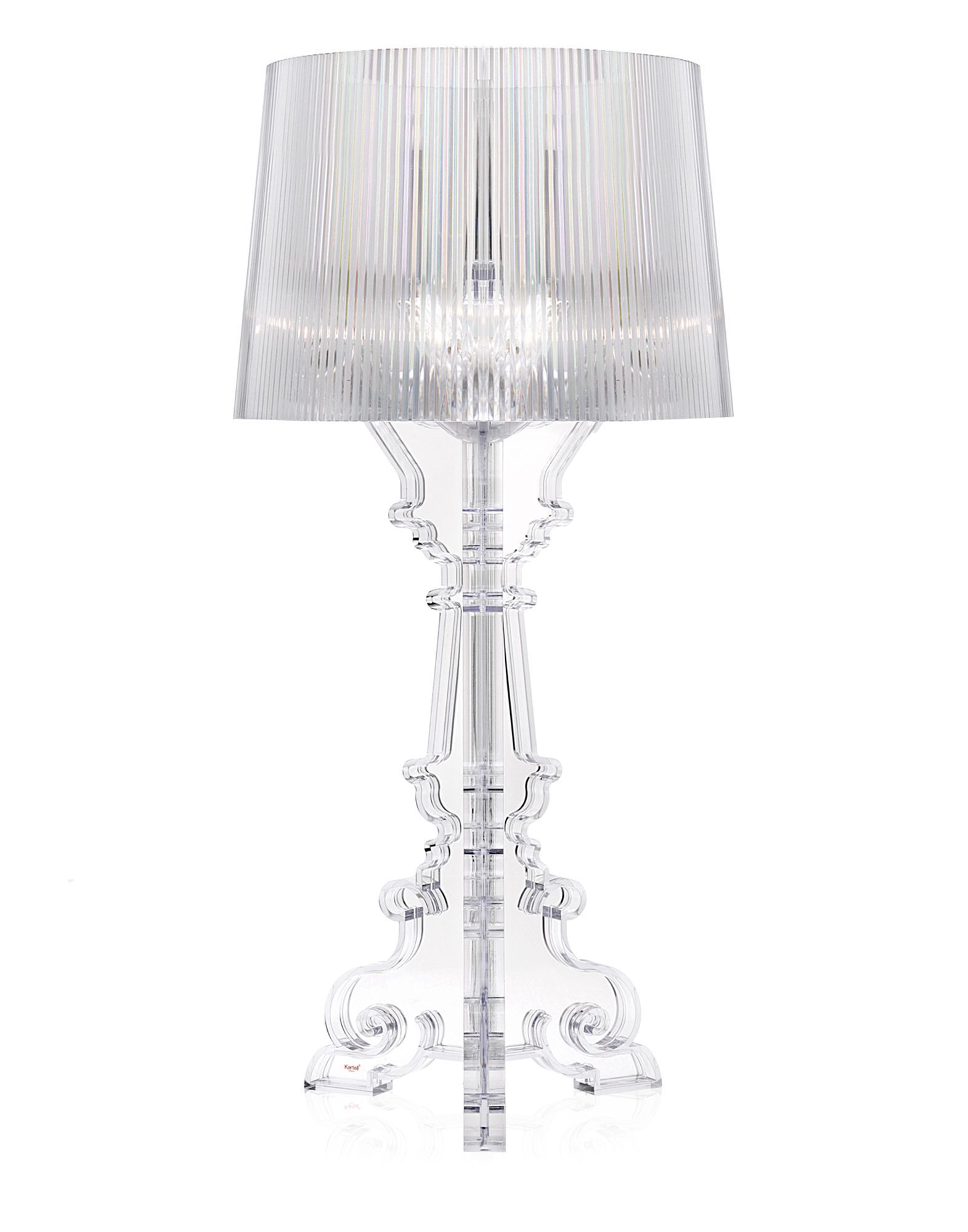 kartell black lamp