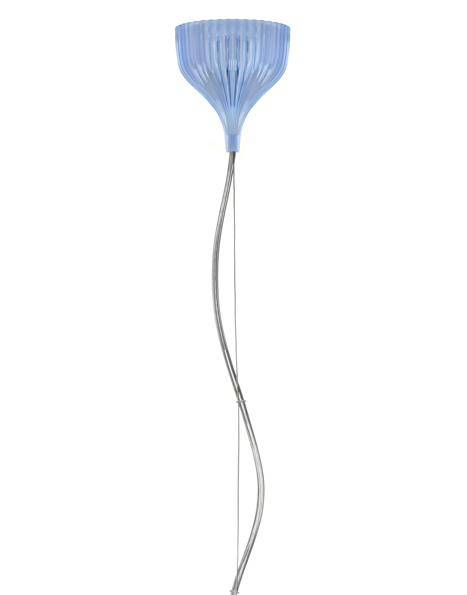 Kartell Suspension Lamps GE' Transparent LIGHT BLUE | Kartell