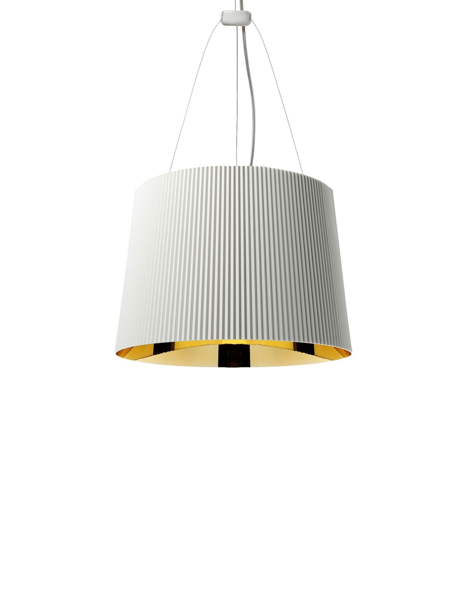 Kartell カルテル GE ジェー ライトブルー ペンダントライト Kartell Suspension Lamps GE' Metal WHITE/GOLD | Kartell