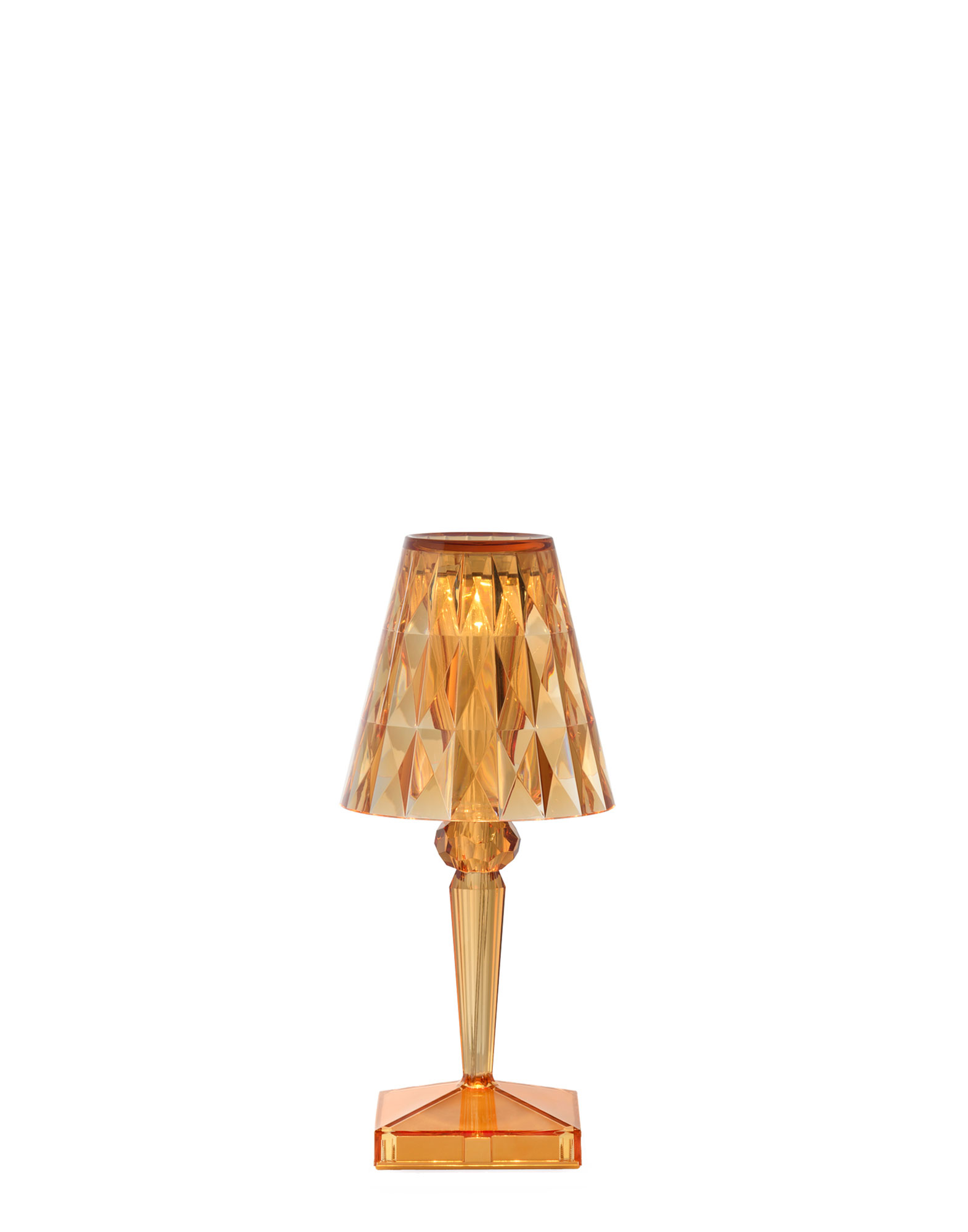 Kartell Table Lamps BATTERY New Colors PASTEL ORANGE | Kartell