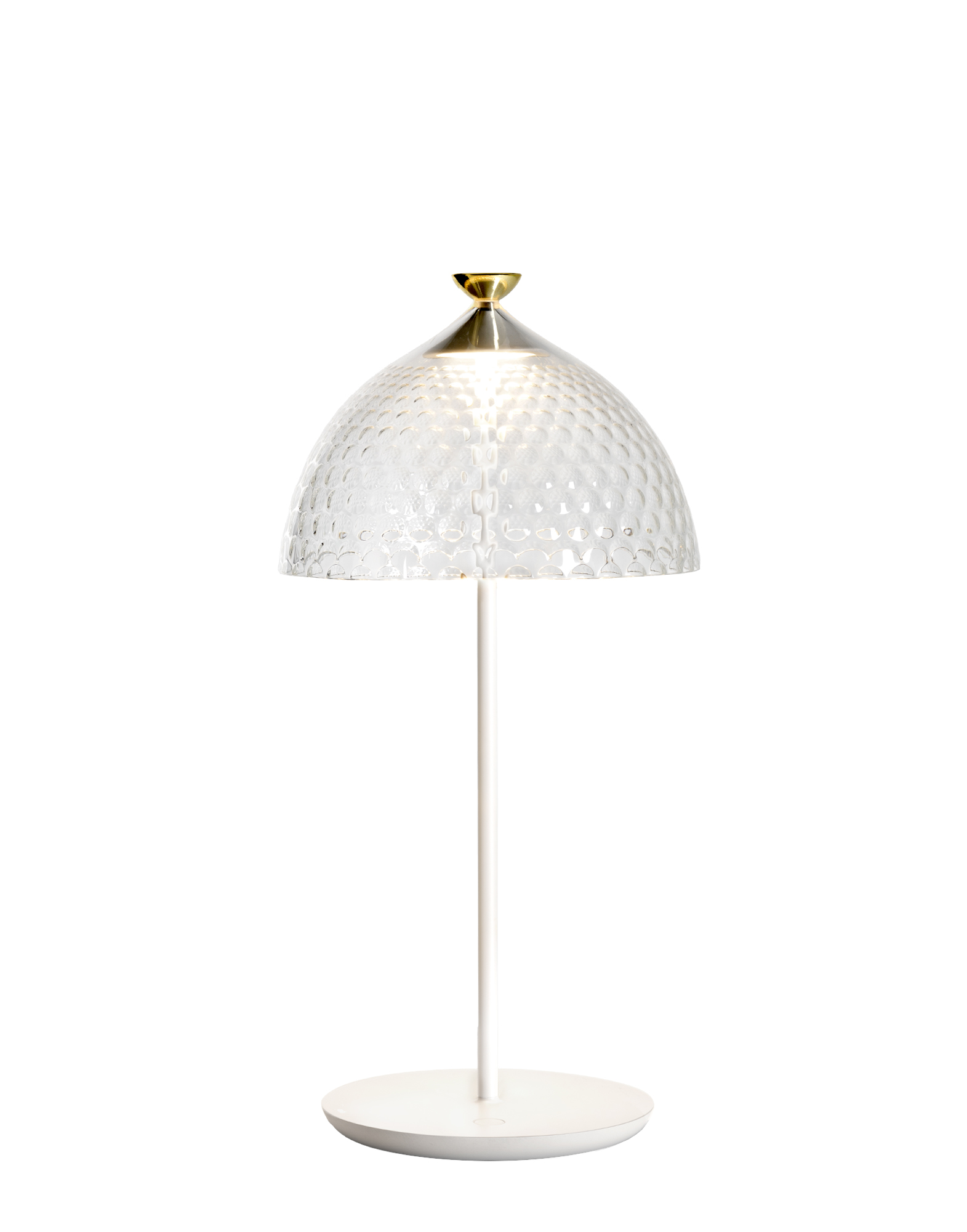 Kartell Table Lamps PUMO LAMP TRANSPARENT WHITE | Kartell