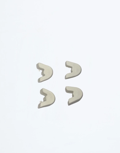 PIUMA - KIT 4 PIEDINI BIANCO KARS5802003
