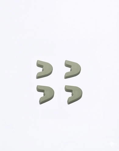 PIUMA - KIT 4 PIEDINI VERDE SALVIA KARS58020VE
