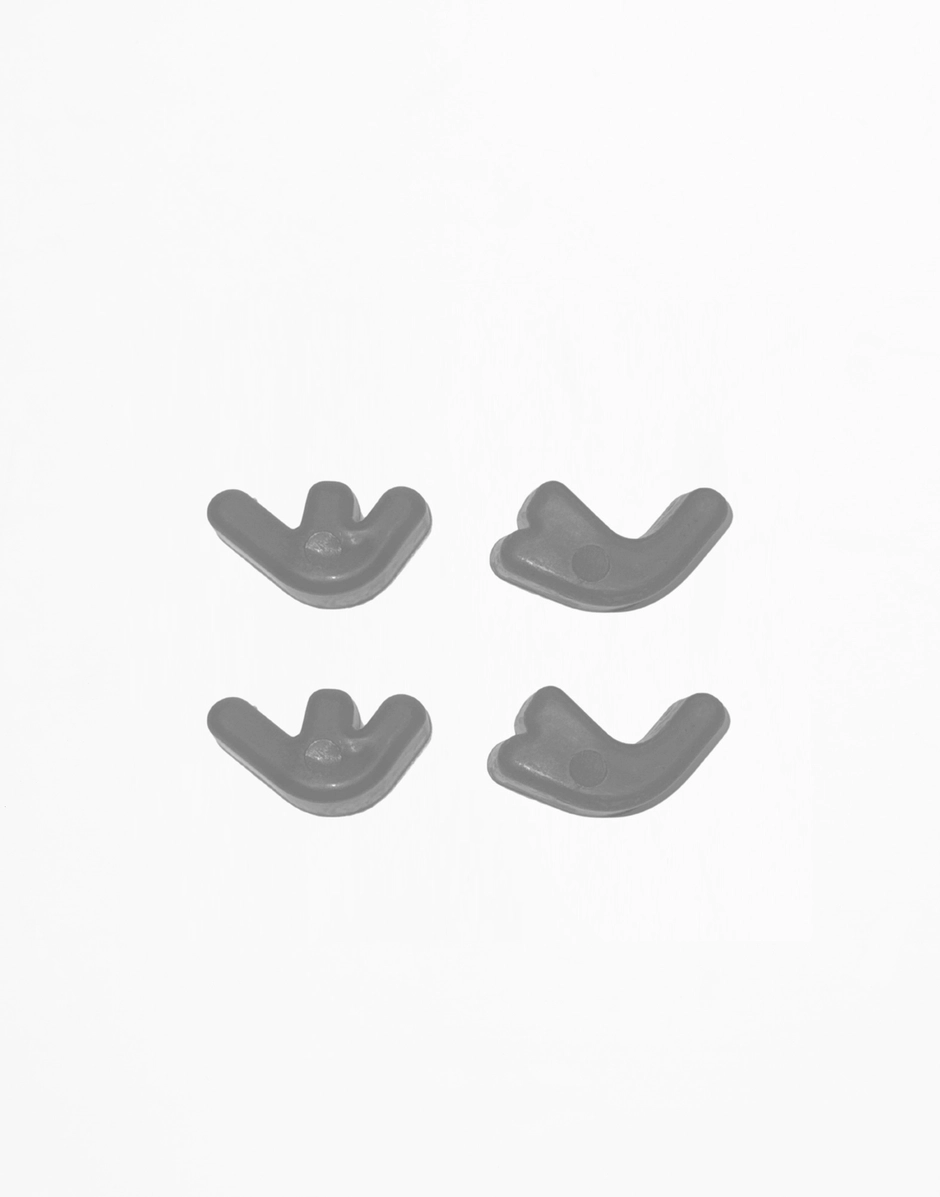 Kartell PAPYRUS - Kit de 4 Pieds Cristal KARS58300B4