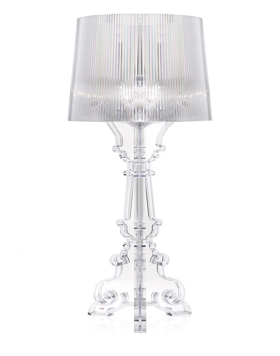 rots verzoek Panorama Kartell Table Lamps BOURGIE Transparent CRYSTAL | Kartell