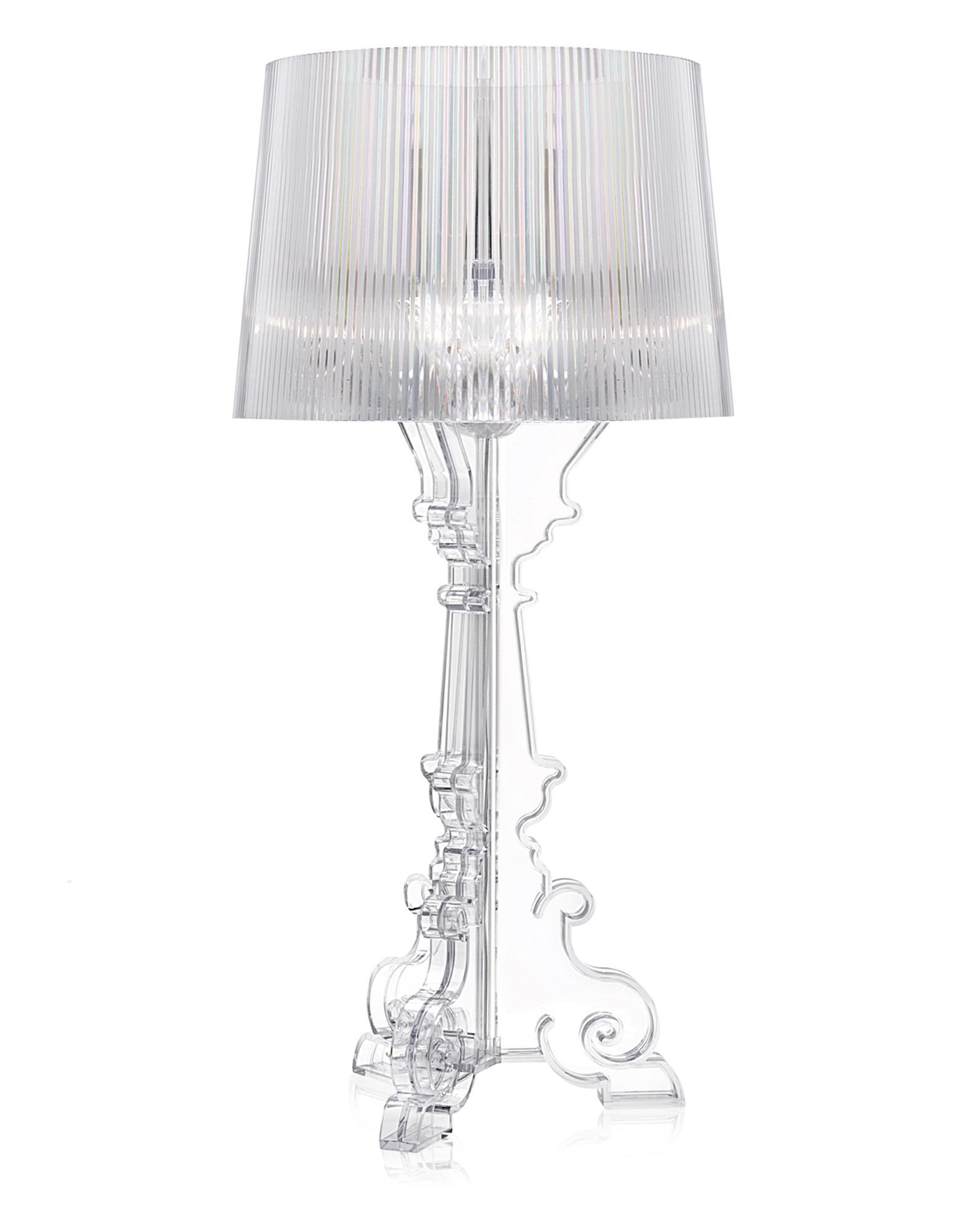 Kartell Table Lamps BOURGIE Transparent CRYSTAL | Kartell