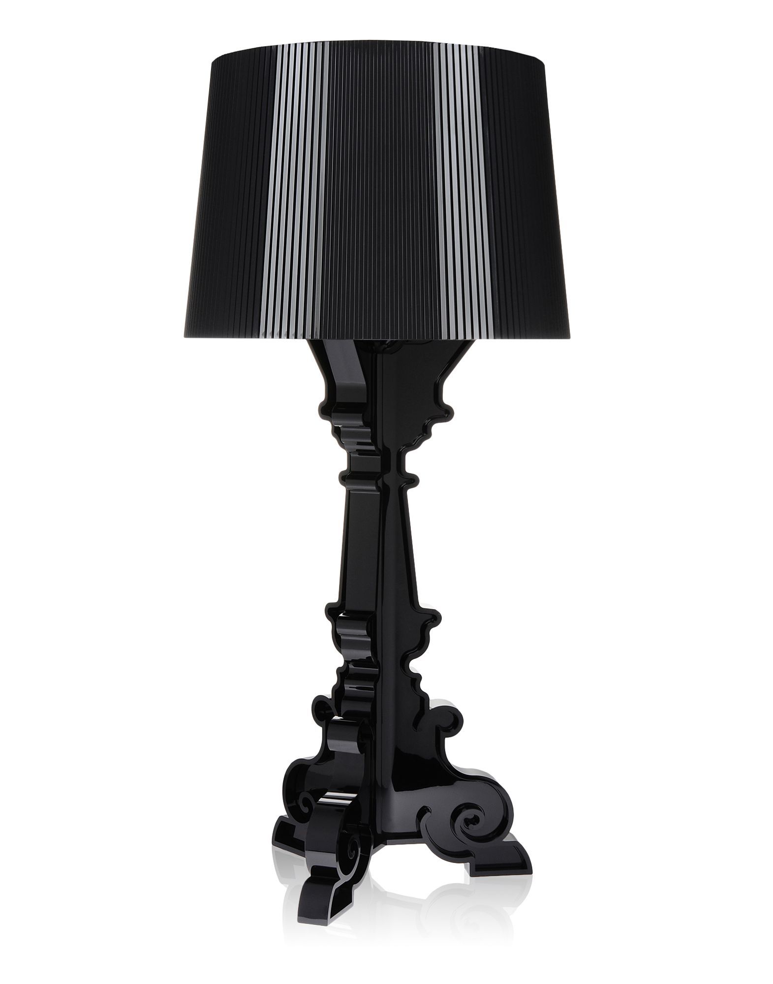 Kartell Table Lamps BOURGIE Transparent BLACK | Kartell