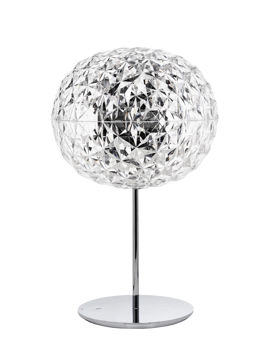 Planet Table Lamp LED Ø33cm, Crystal - Kartell @ RoyalDesign
