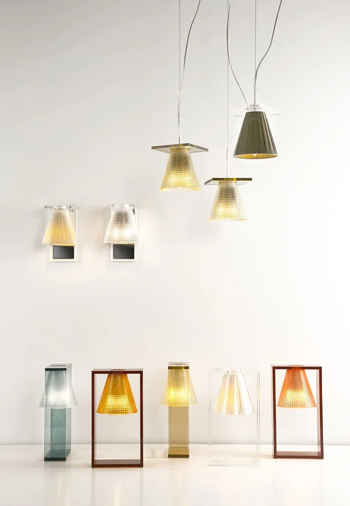 Kartell Table Lamps LIGHT AIR Tissue LIGHT BLUE Kartell