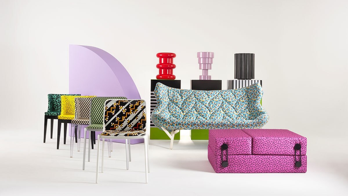 Kartell goes Sottsass. A tribute to Memphis