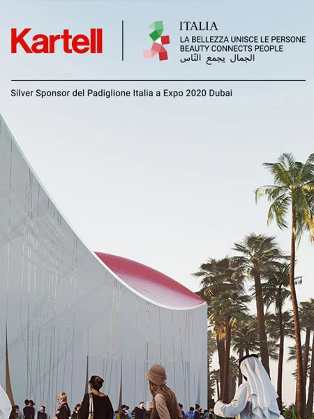 Beauty and Sustainability: Kartell supports Italy at Expo 2020 Dubai