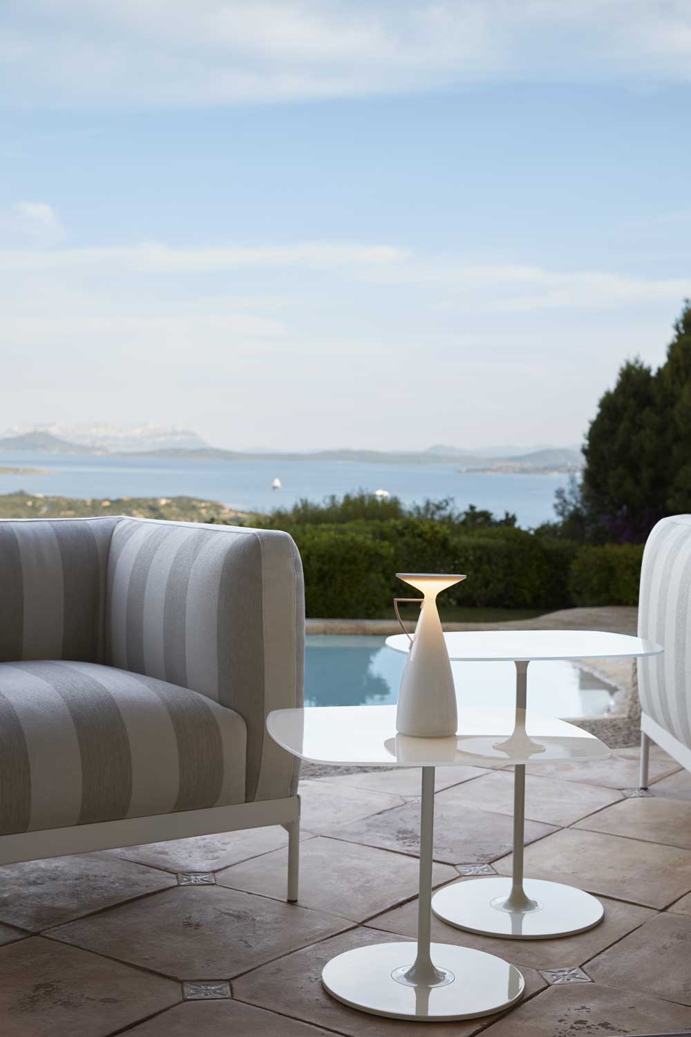 Kartell Table Lamps CAMOMILLE Metal TITANIUM | Kartell